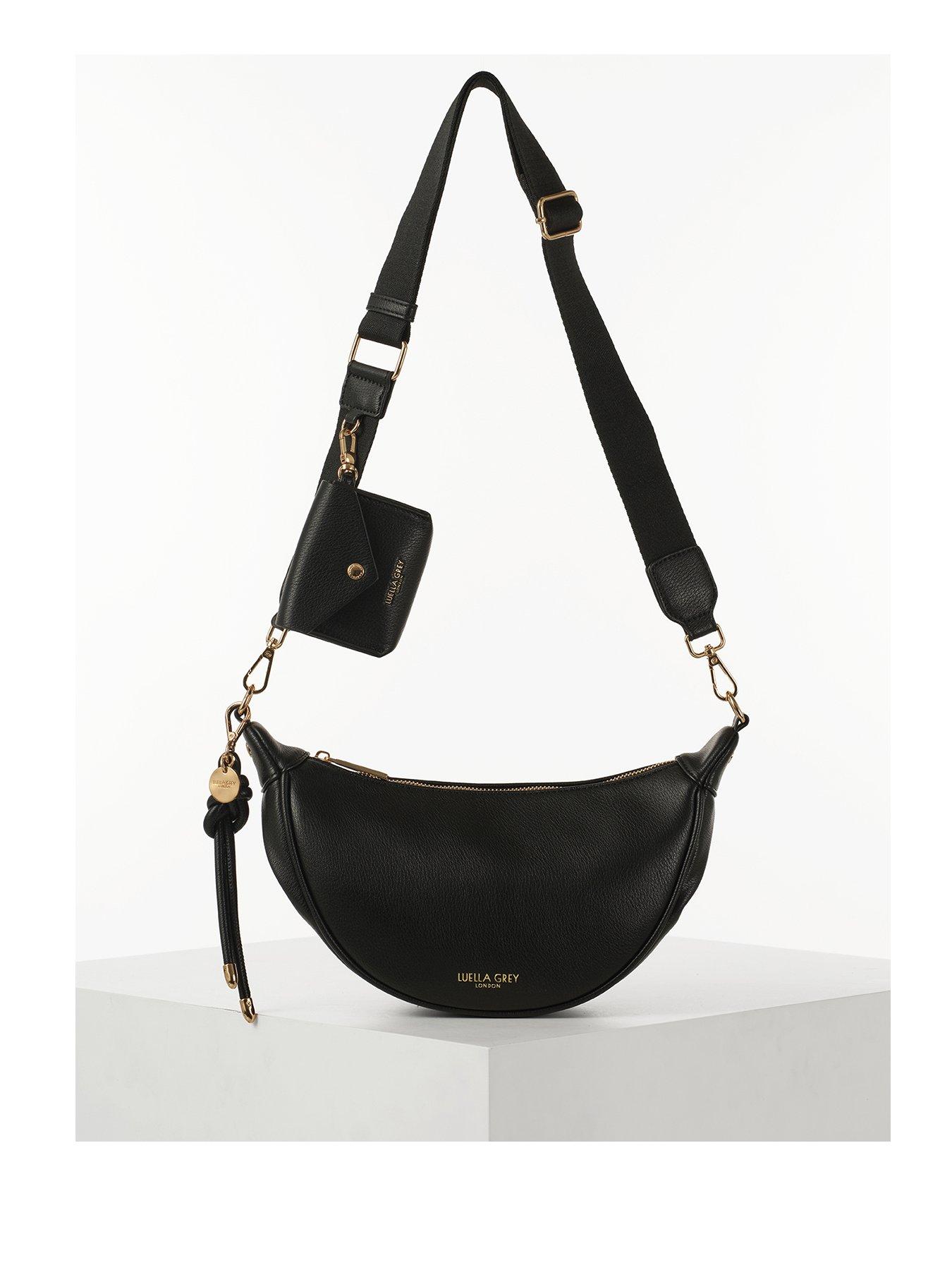 Luella Grey Lolly Small Sling Bag In Black