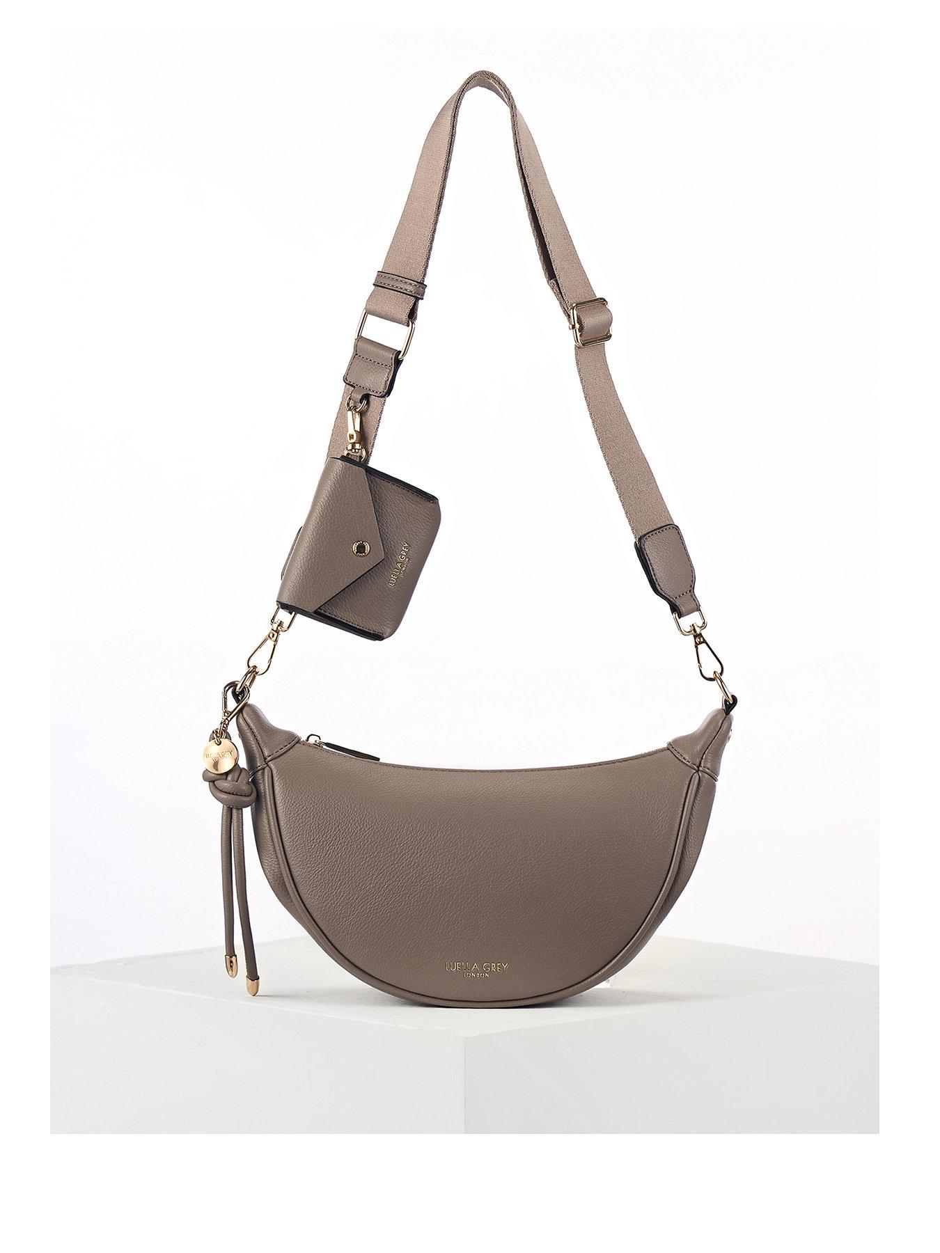 Luella Grey Lolly Small Sling Bag In Peat