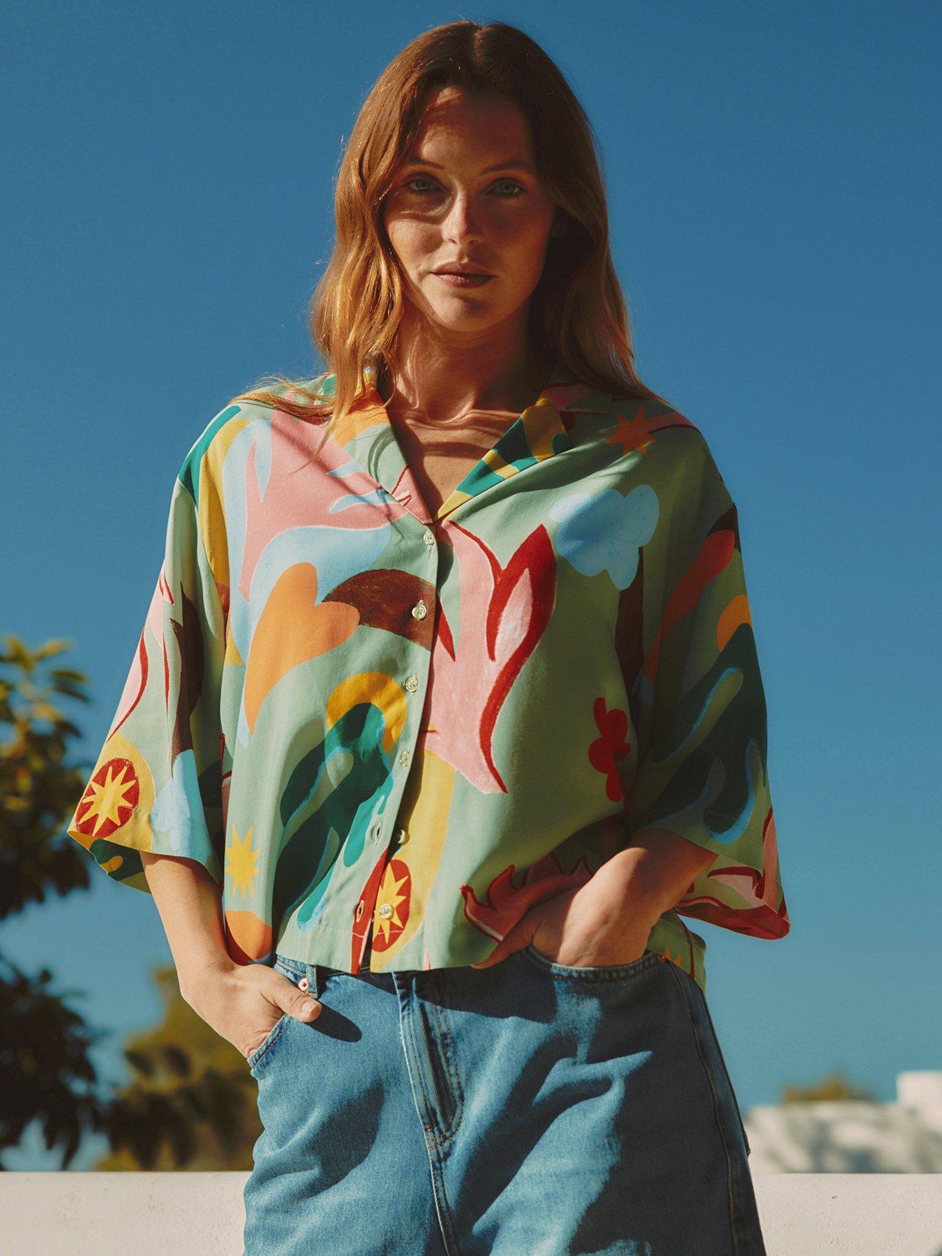 Albaray Tropique Print Shirt - Multi