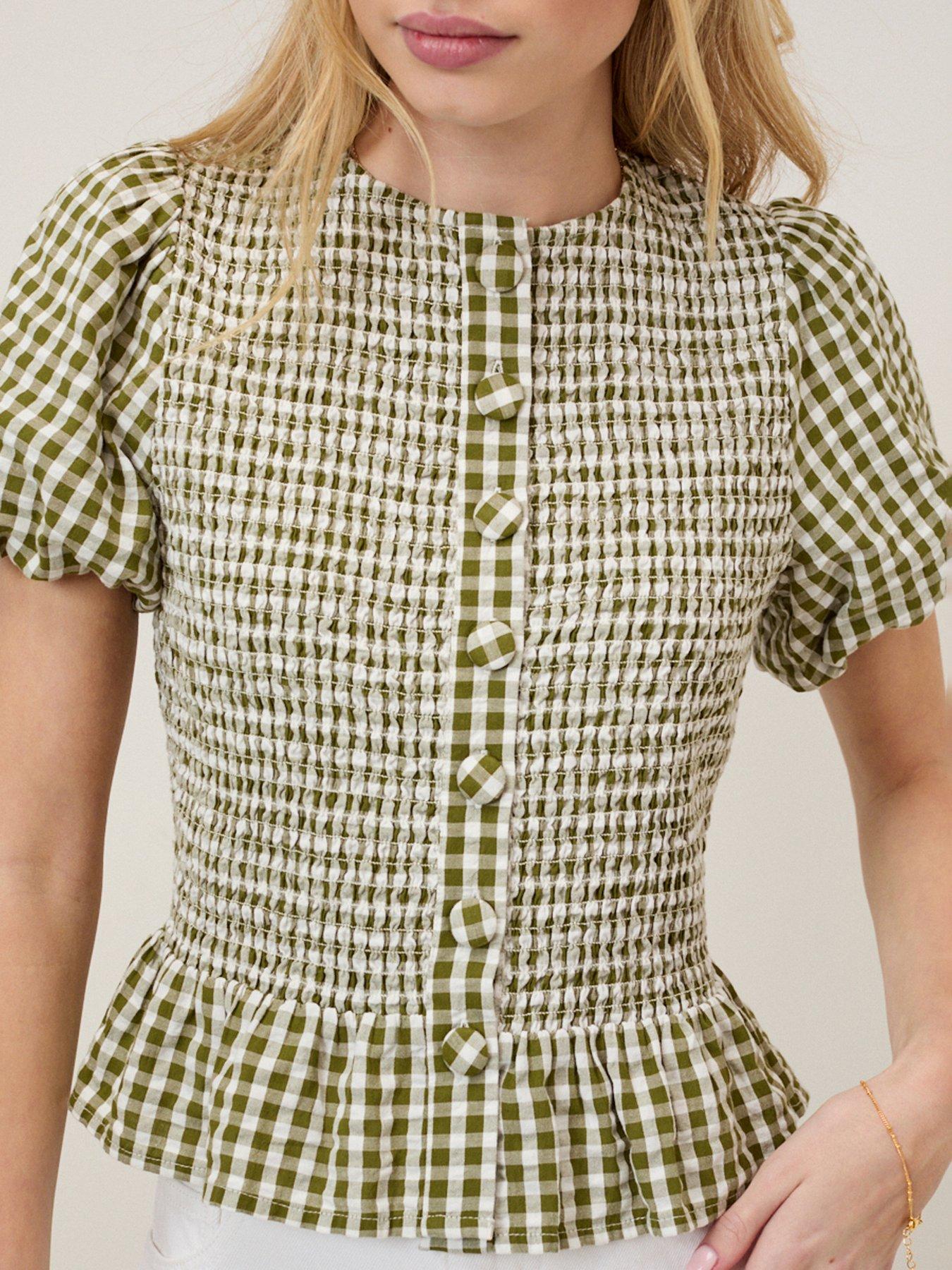  image of nobodys-child-lana-top-green