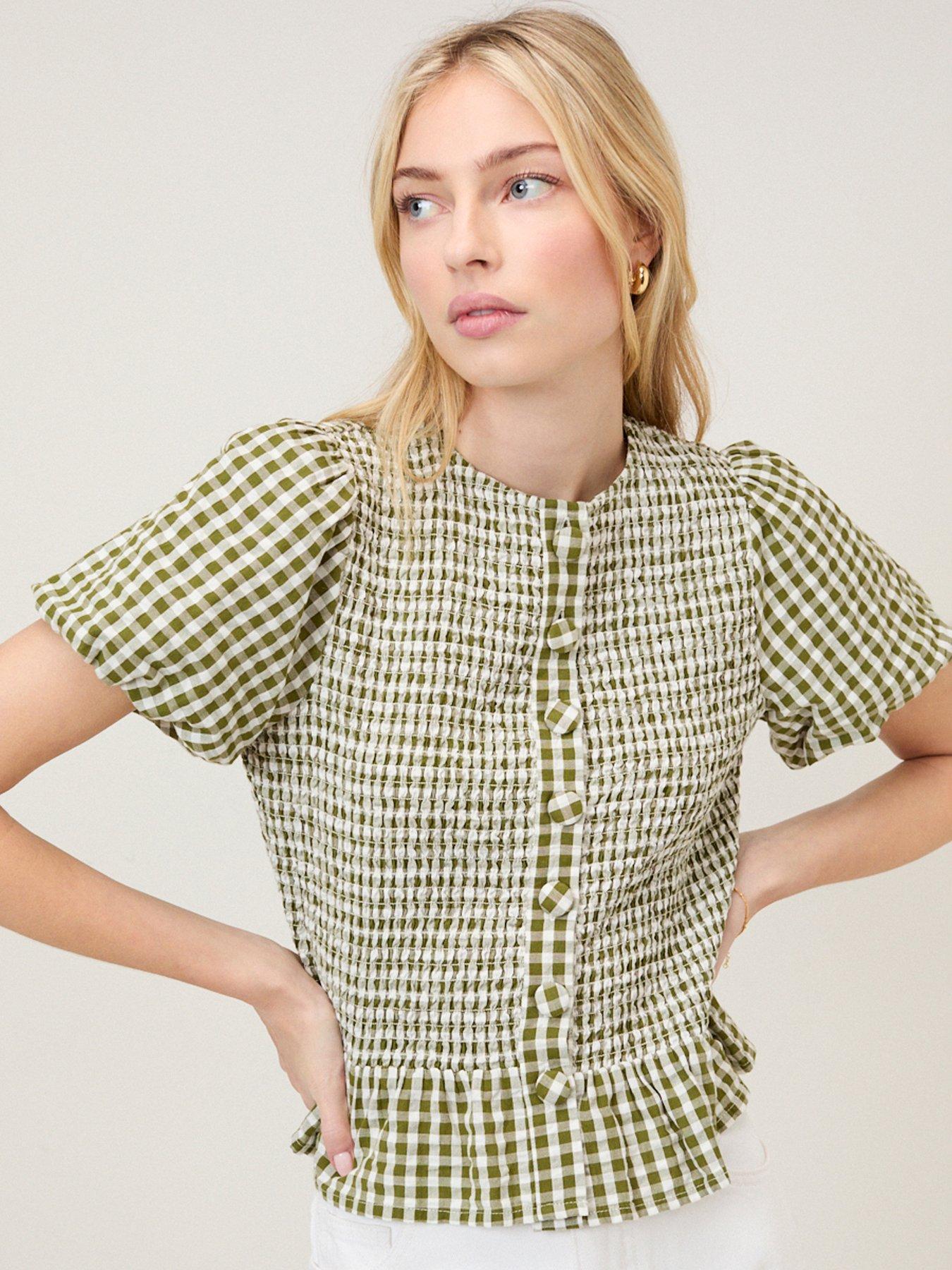  image of nobodys-child-lana-top-green