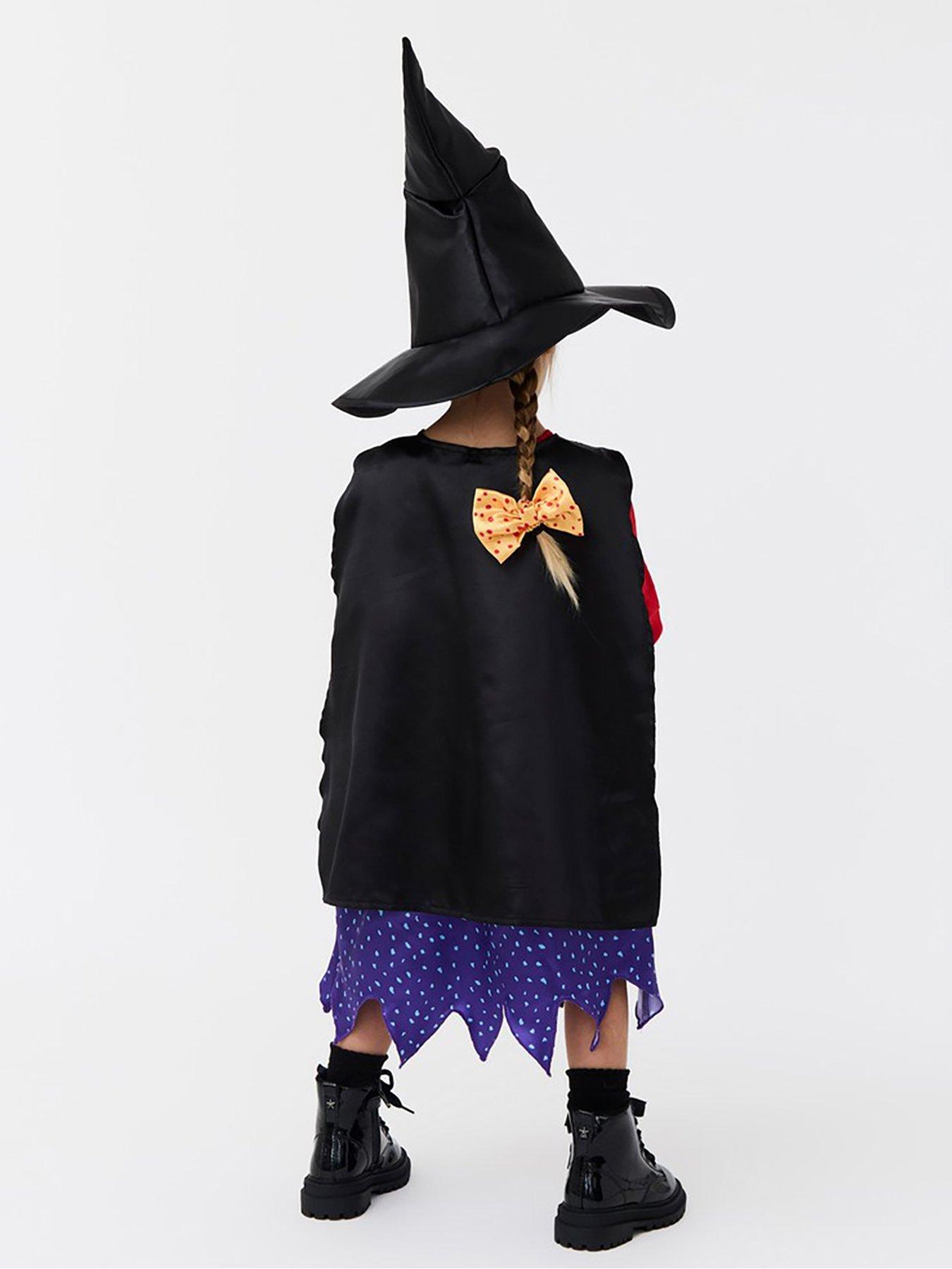 Image 2 of 5 of Child Witch On A Broom Costume