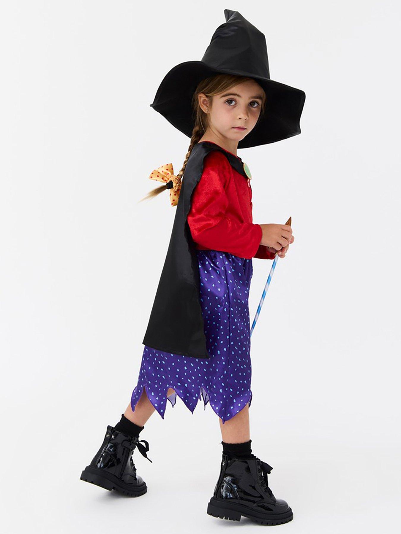Image 3 of 5 of Child Witch On A Broom Costume