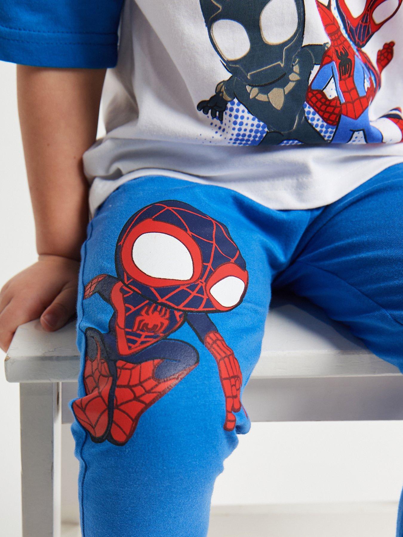  image of brand-threads-spidey-and-friends-long-leg-pyjama