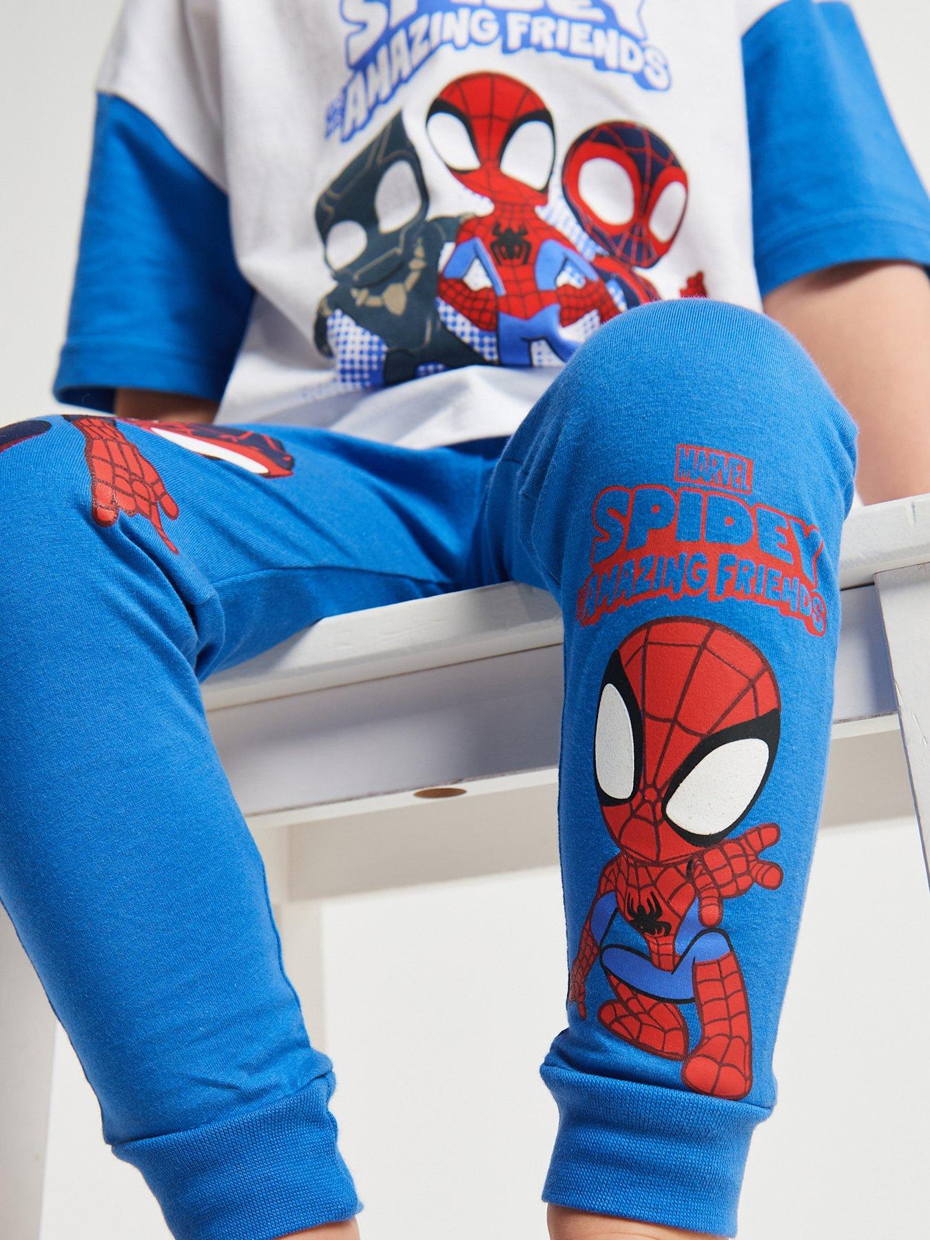  image of brand-threads-spidey-and-friends-long-leg-pyjama