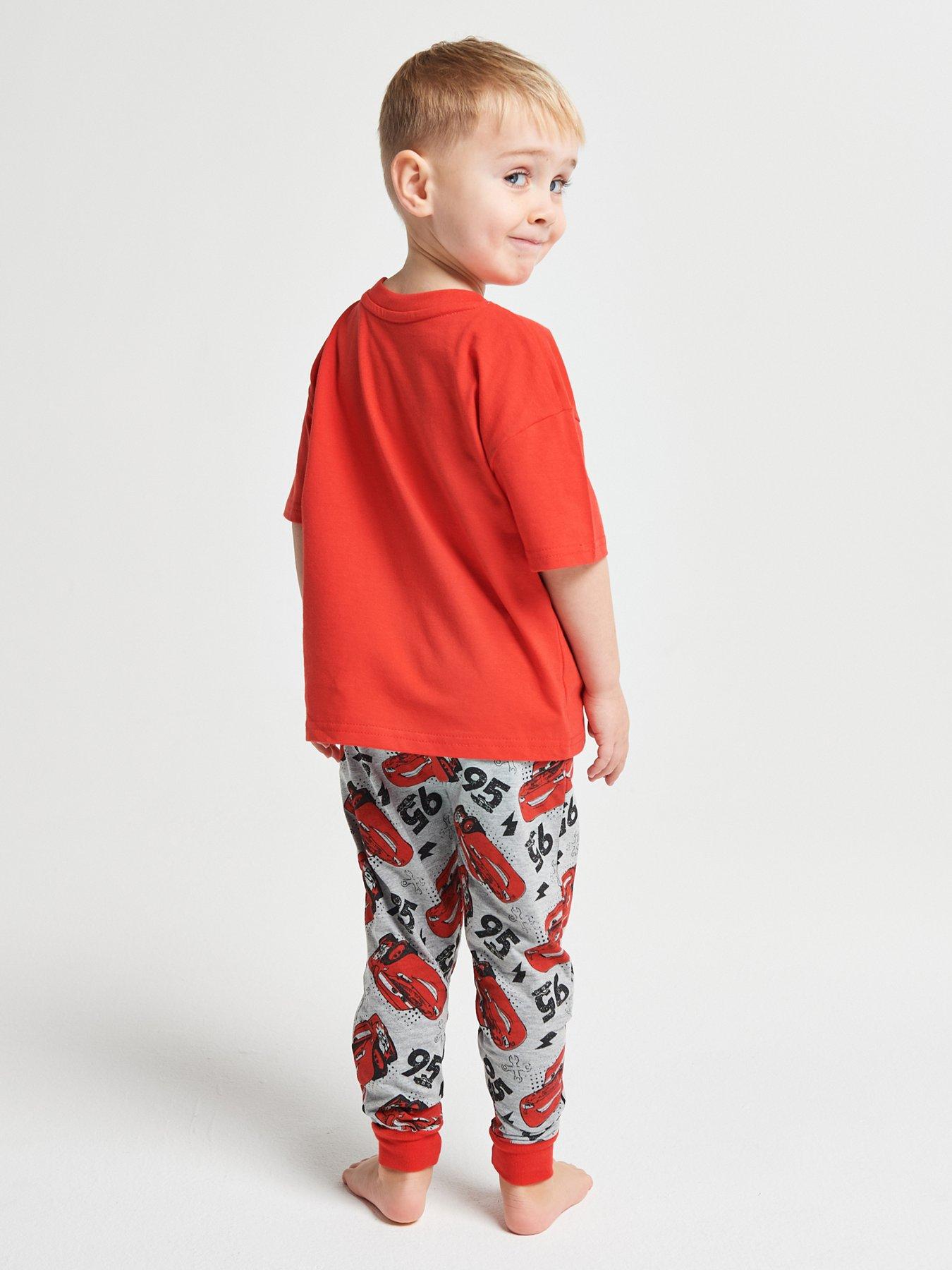 Image 2 of 6 of Brand Threads Cars Boys Trans Pyjama Set