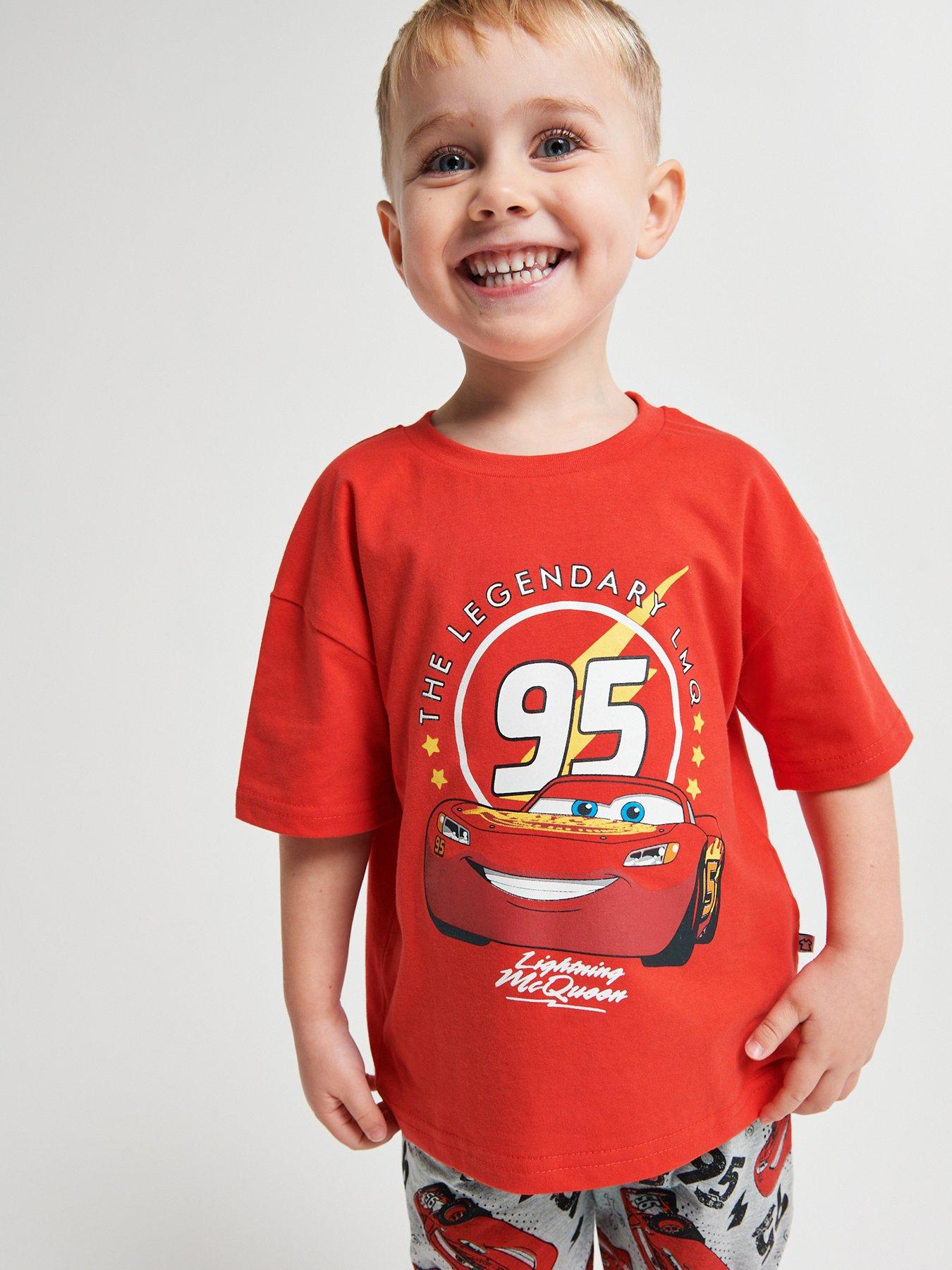 Image 3 of 6 of Brand Threads Cars Boys Trans Pyjama Set