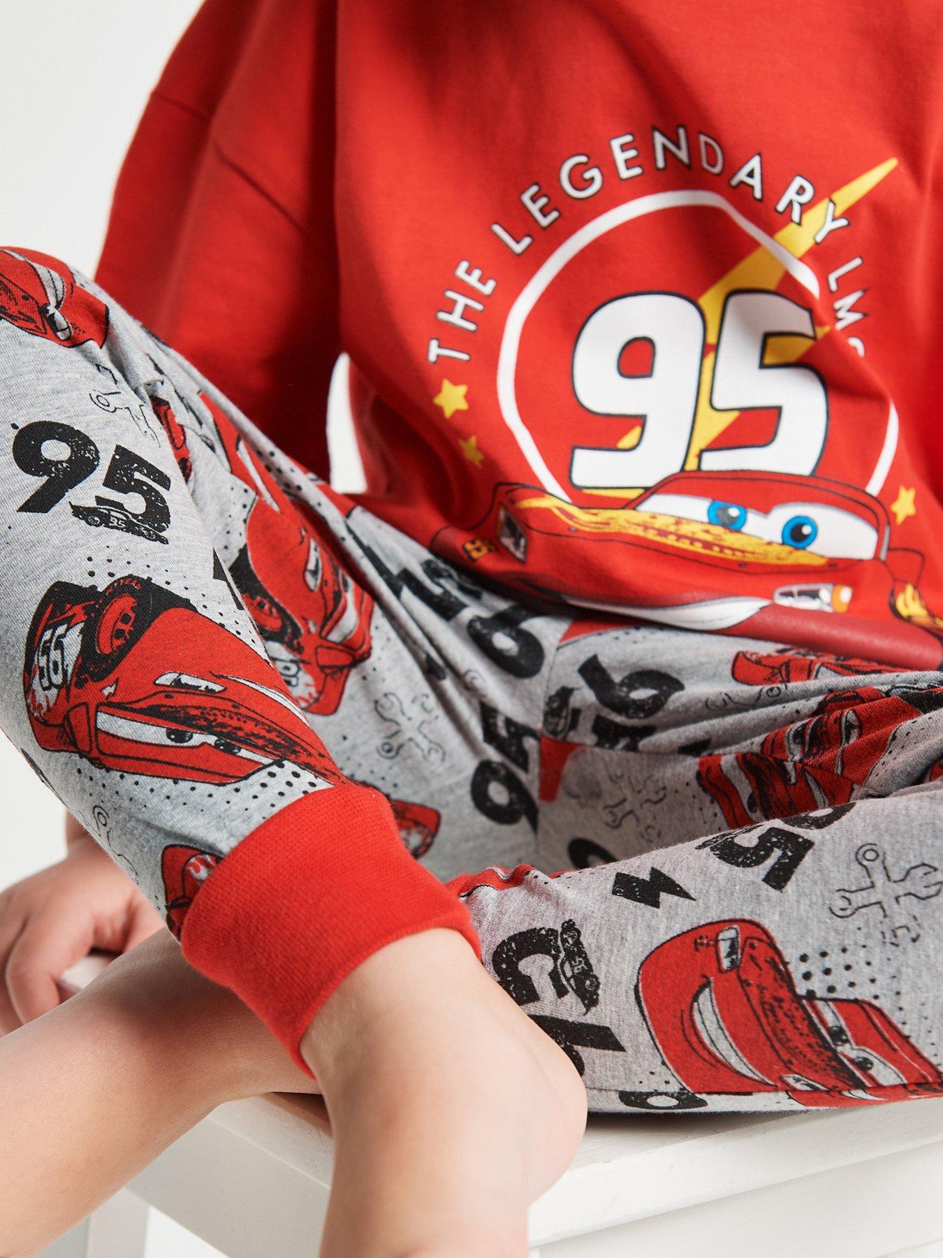 Image 5 of 6 of Brand Threads Cars Boys Trans Pyjama Set