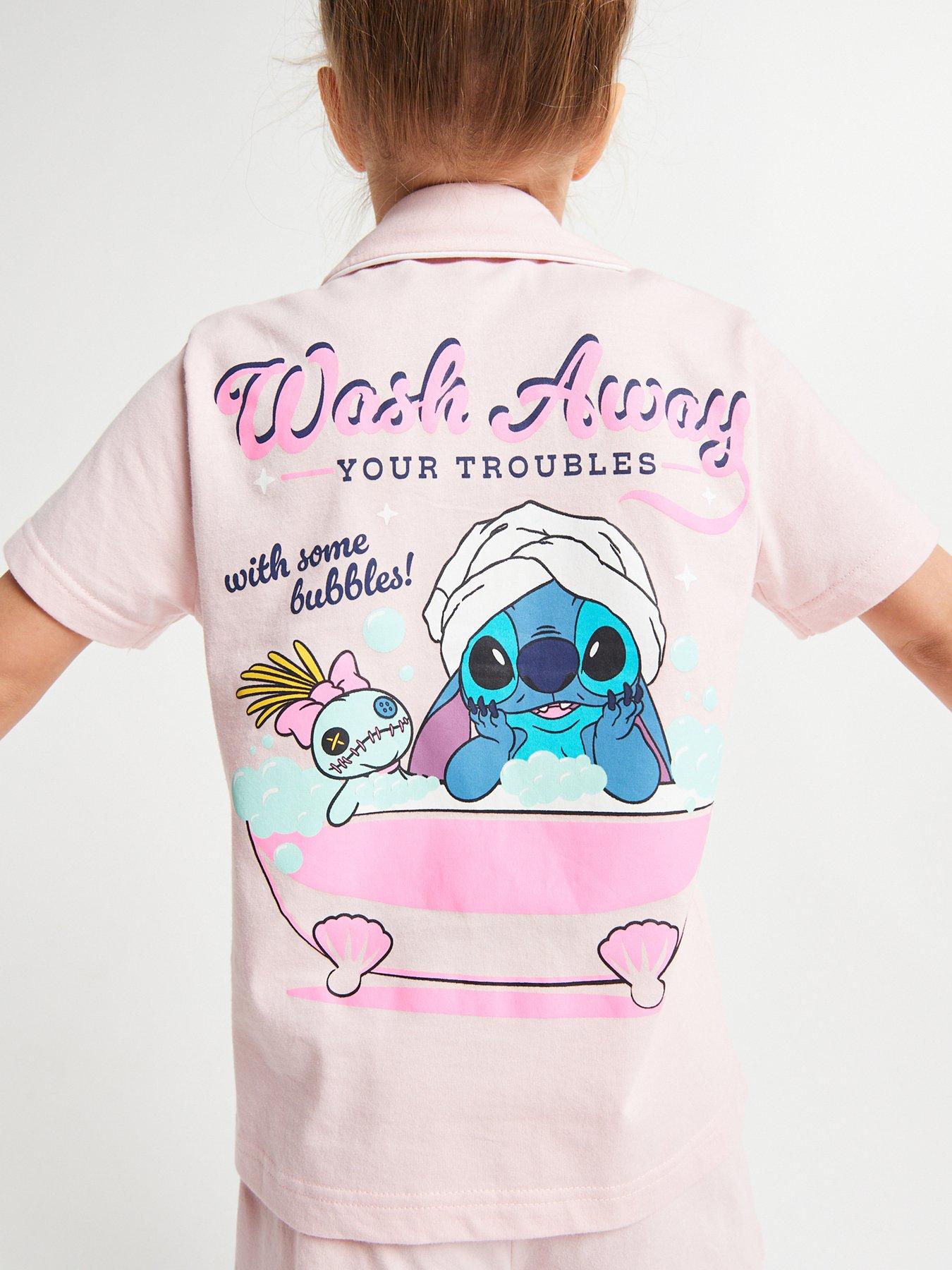 Image 5 of 6 of Brand Threads Stitch Girls Short Pyjama Set