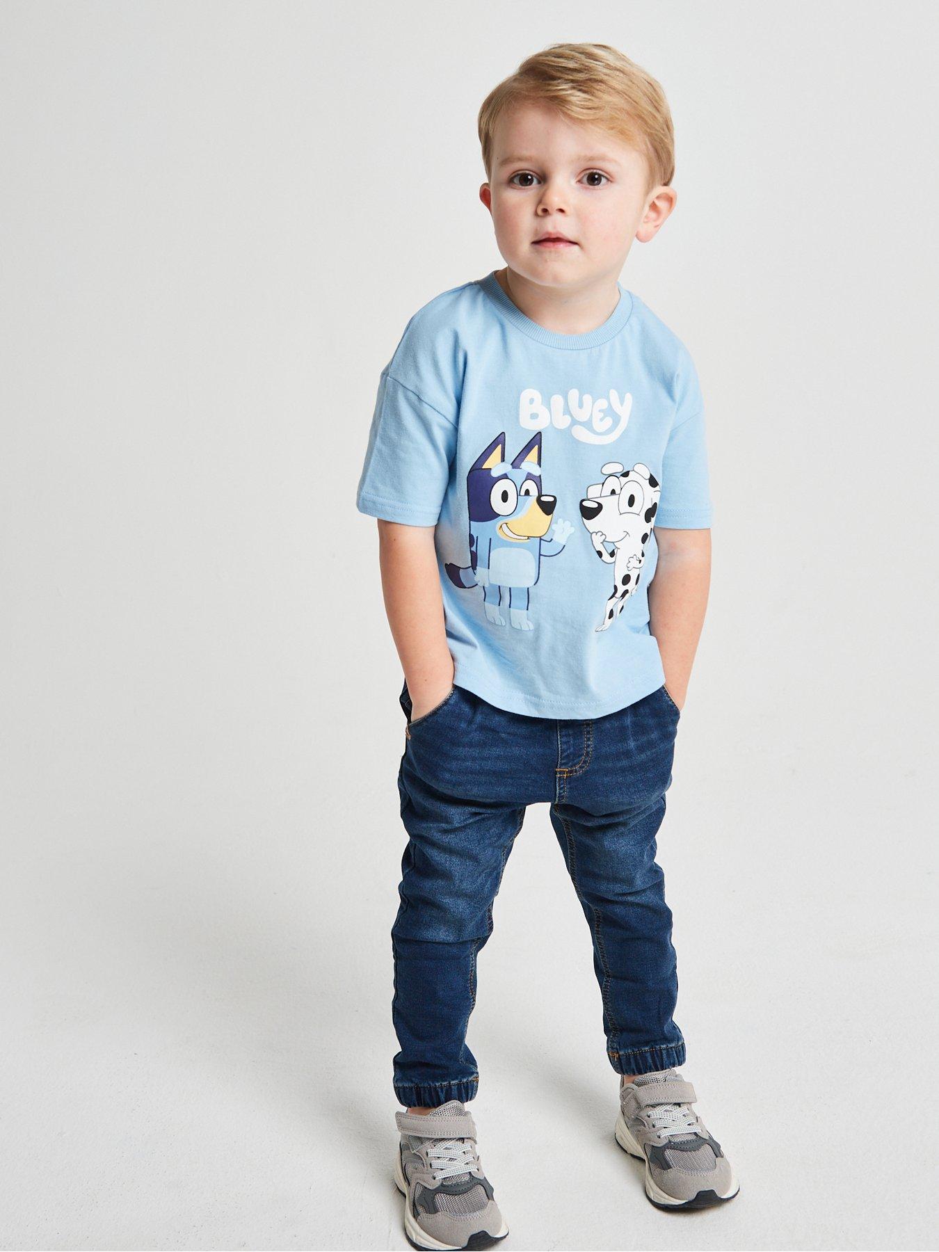 Image 2 of 7 of Brand Threads Bluey Boys T-Shirt 2 pack