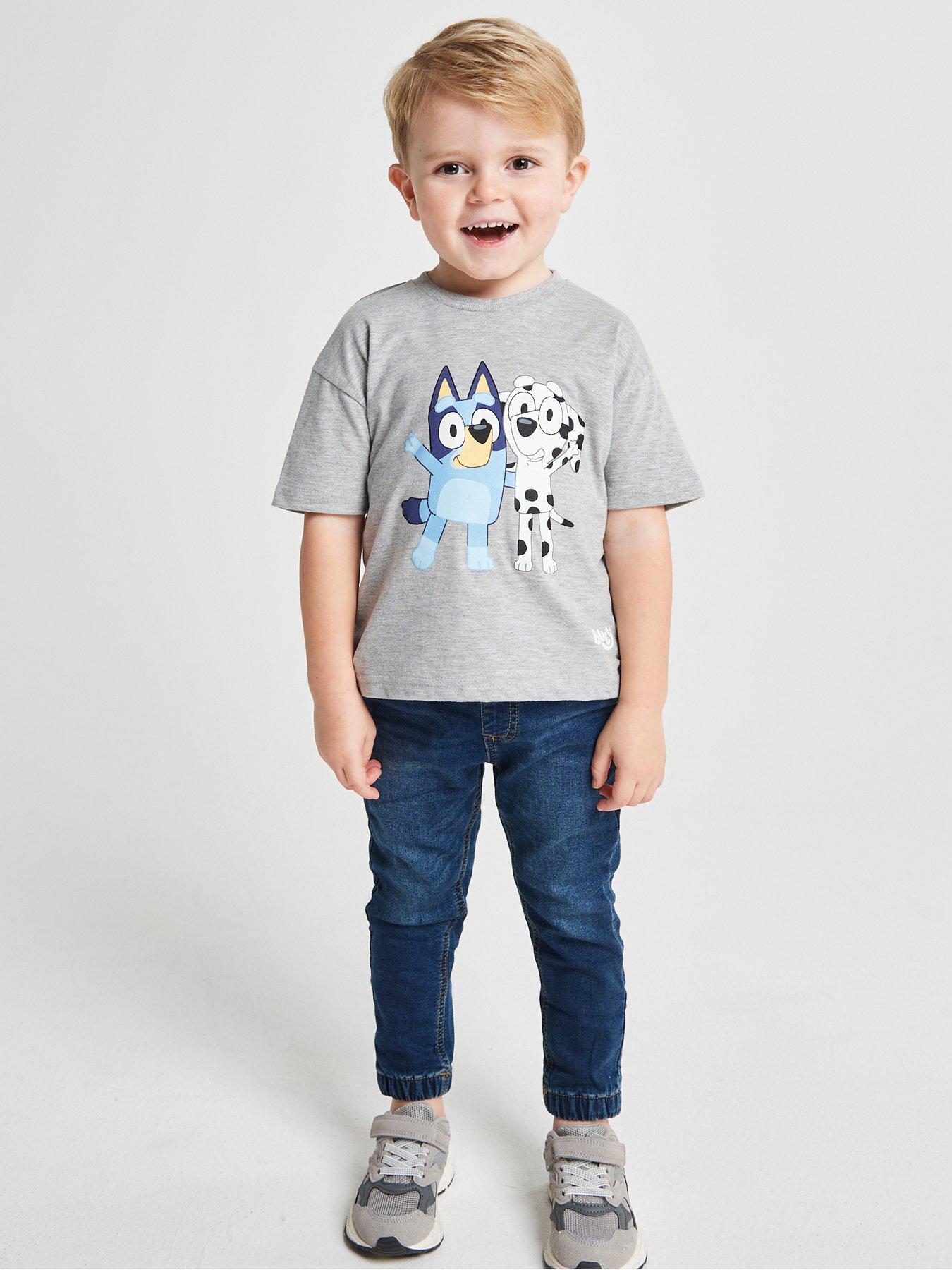 Image 4 of 7 of Brand Threads Bluey Boys T-Shirt 2 pack