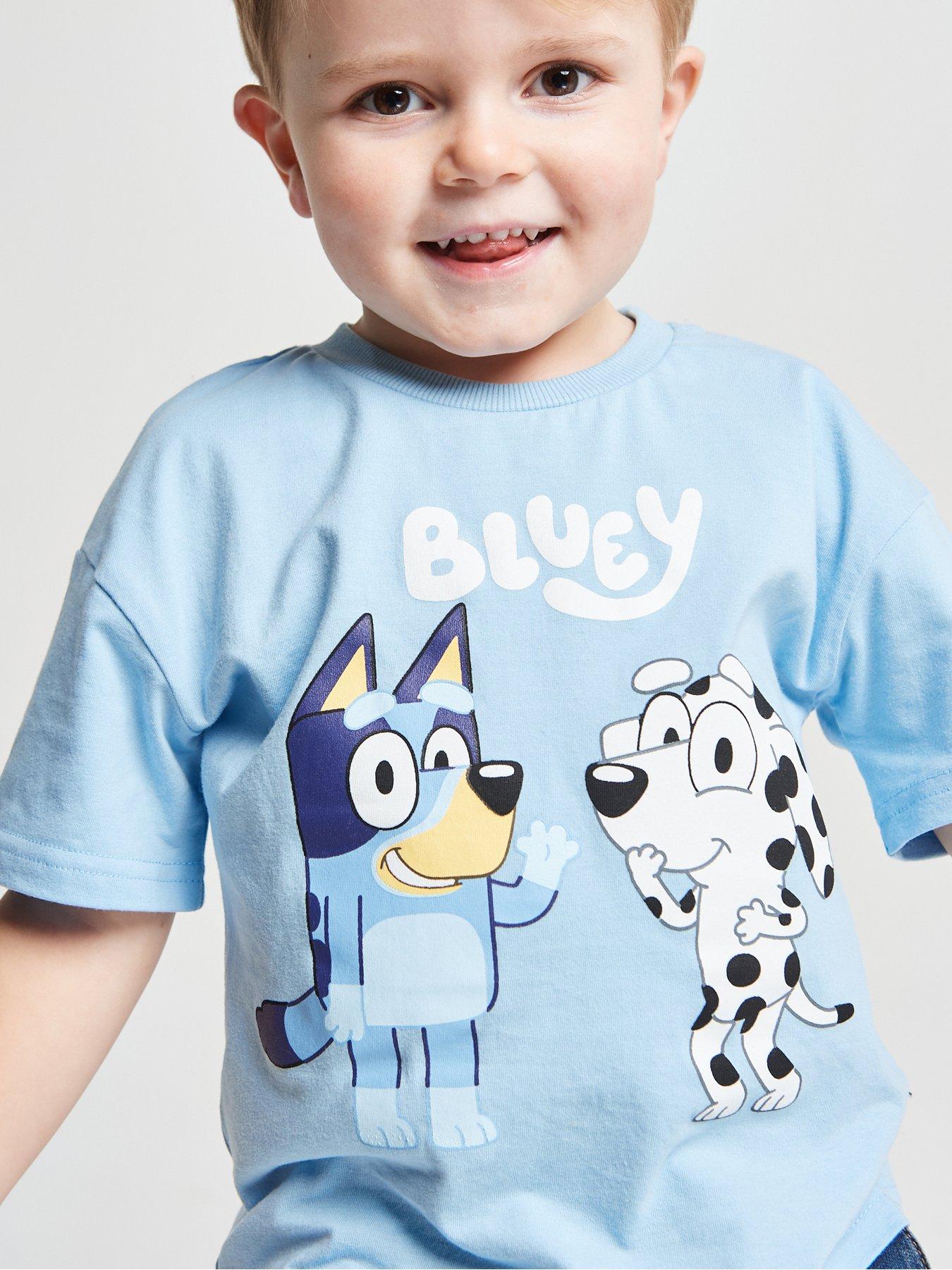 Image 6 of 7 of Brand Threads Bluey Boys T-Shirt 2 pack