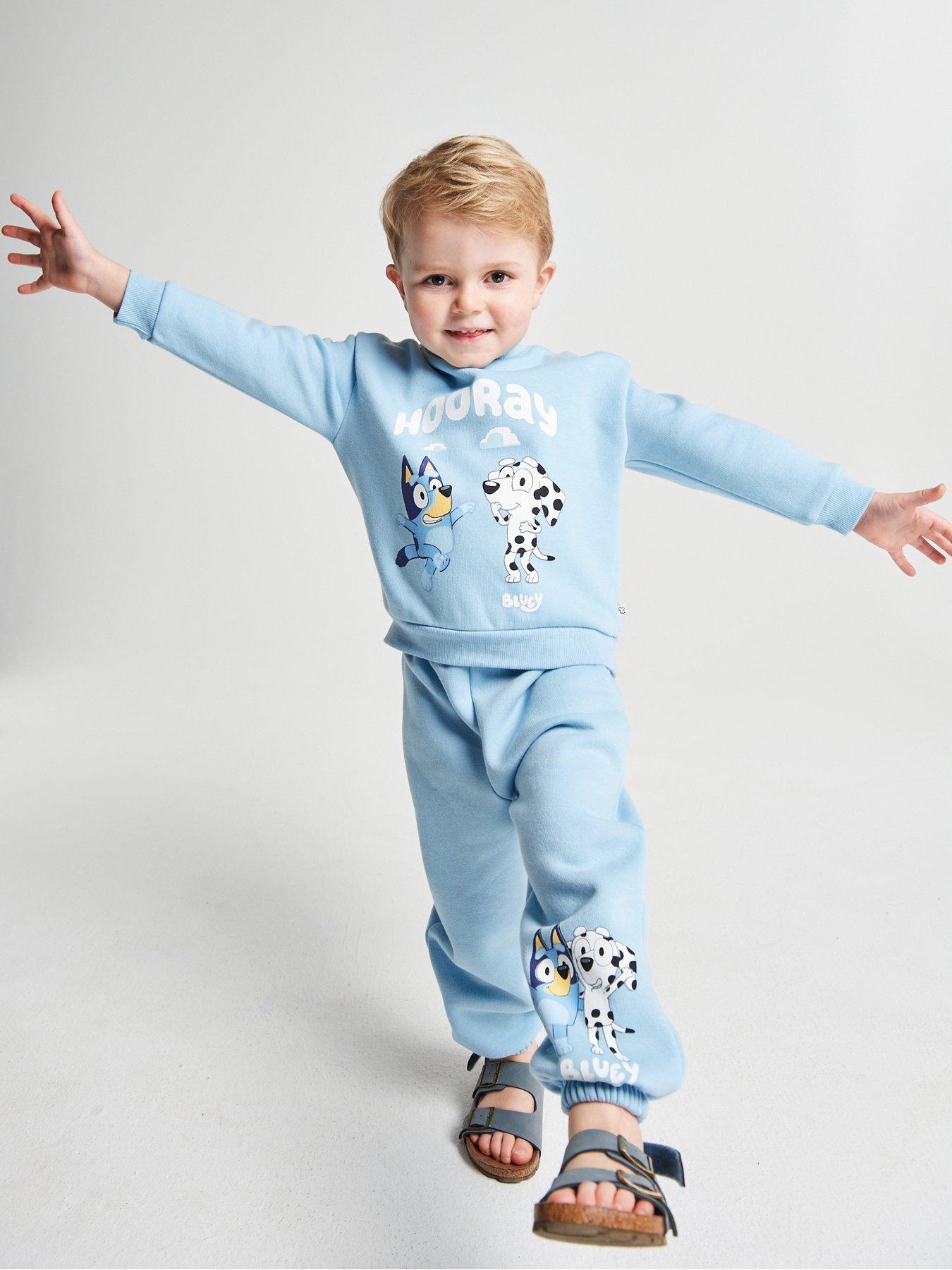 Brand Threads Bluey Boys Jogger Set