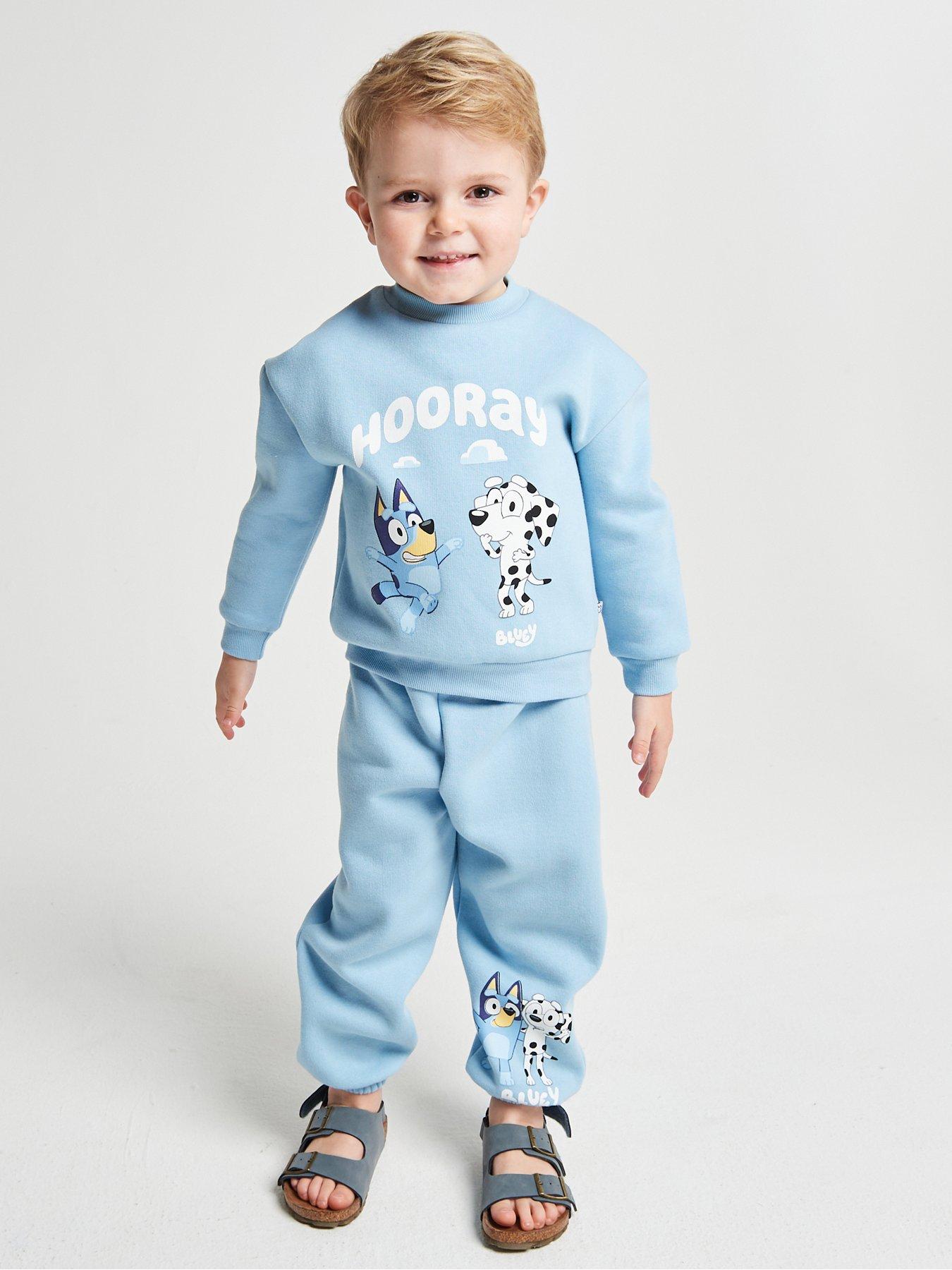  image of brand-threads-bluey-boys-jogger-set