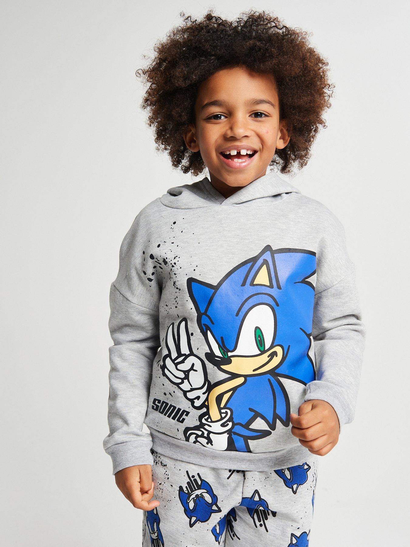  image of brand-threads-sonic-the-hedgehog-boys-jogger-set
