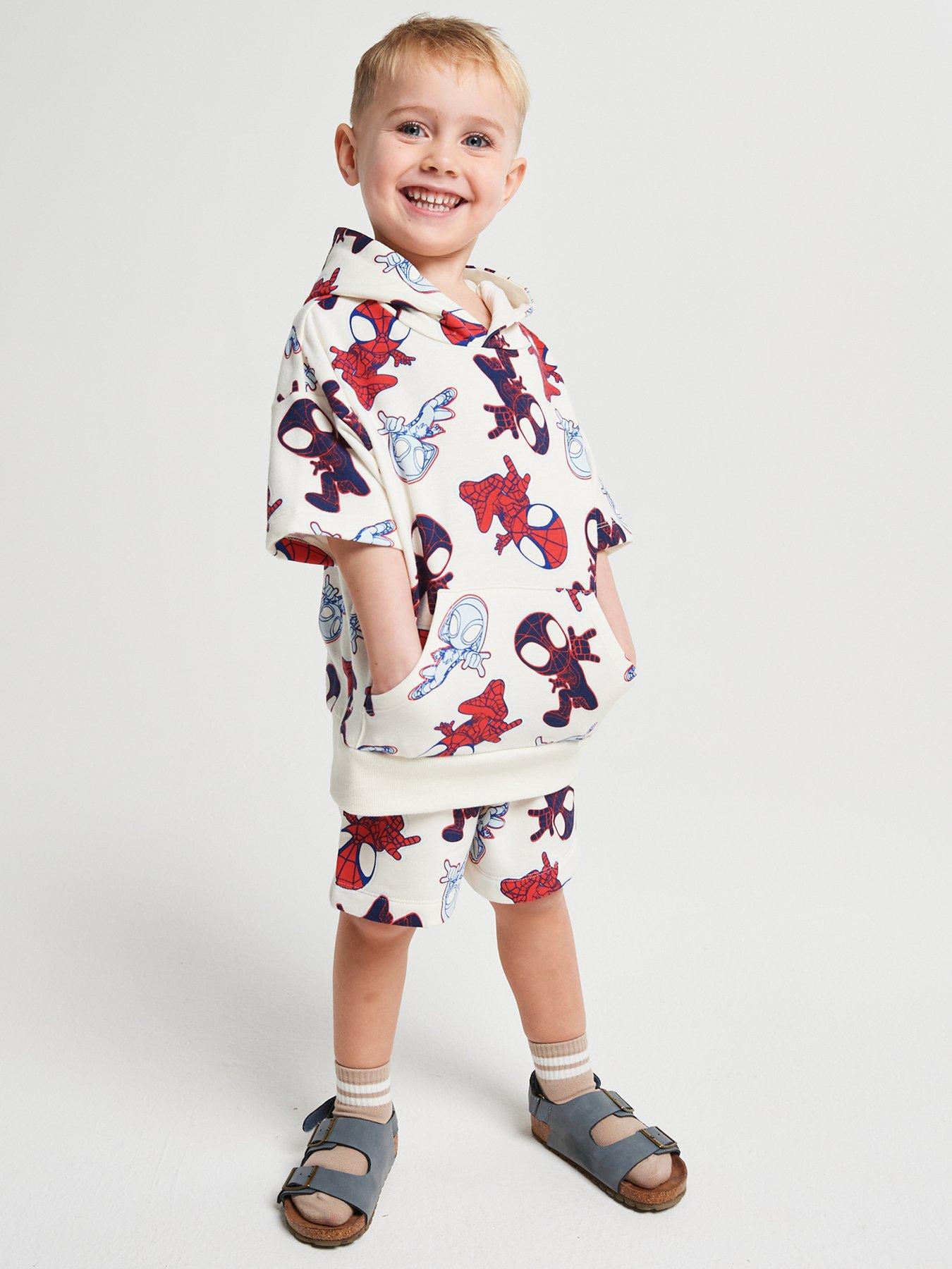 Brand Threads Spidey  &  Friends Boys 2 Pc Daywear Set