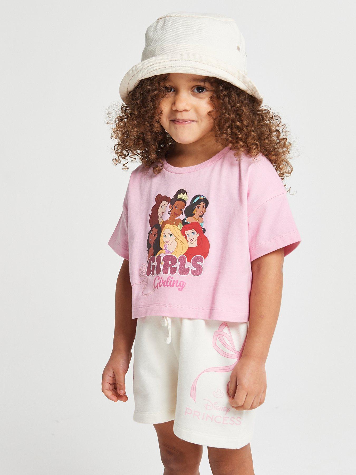 Image 3 of 6 of Brand Threads Disney Princess Daywear Set