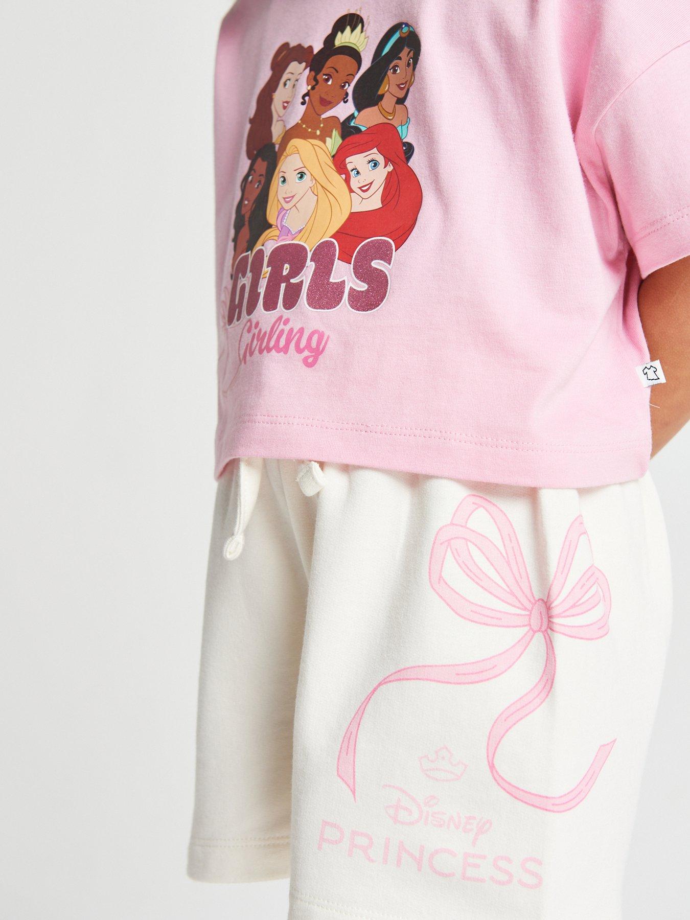 Image 4 of 6 of Brand Threads Disney Princess Daywear Set