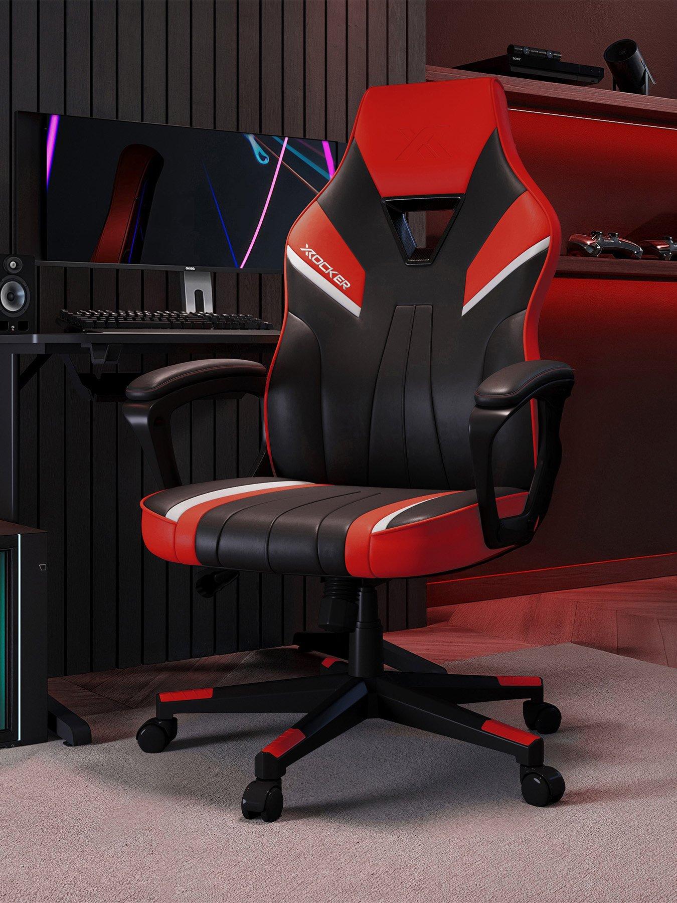 X Rocker Tempest Ergonomic PC Office Gaming Chair - Black