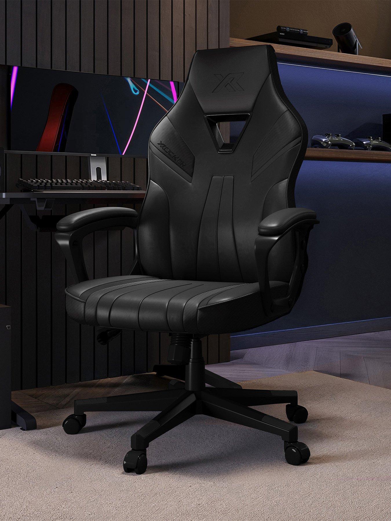 X Rocker Tempest Ergonomic PC Office Gaming Chair - Black