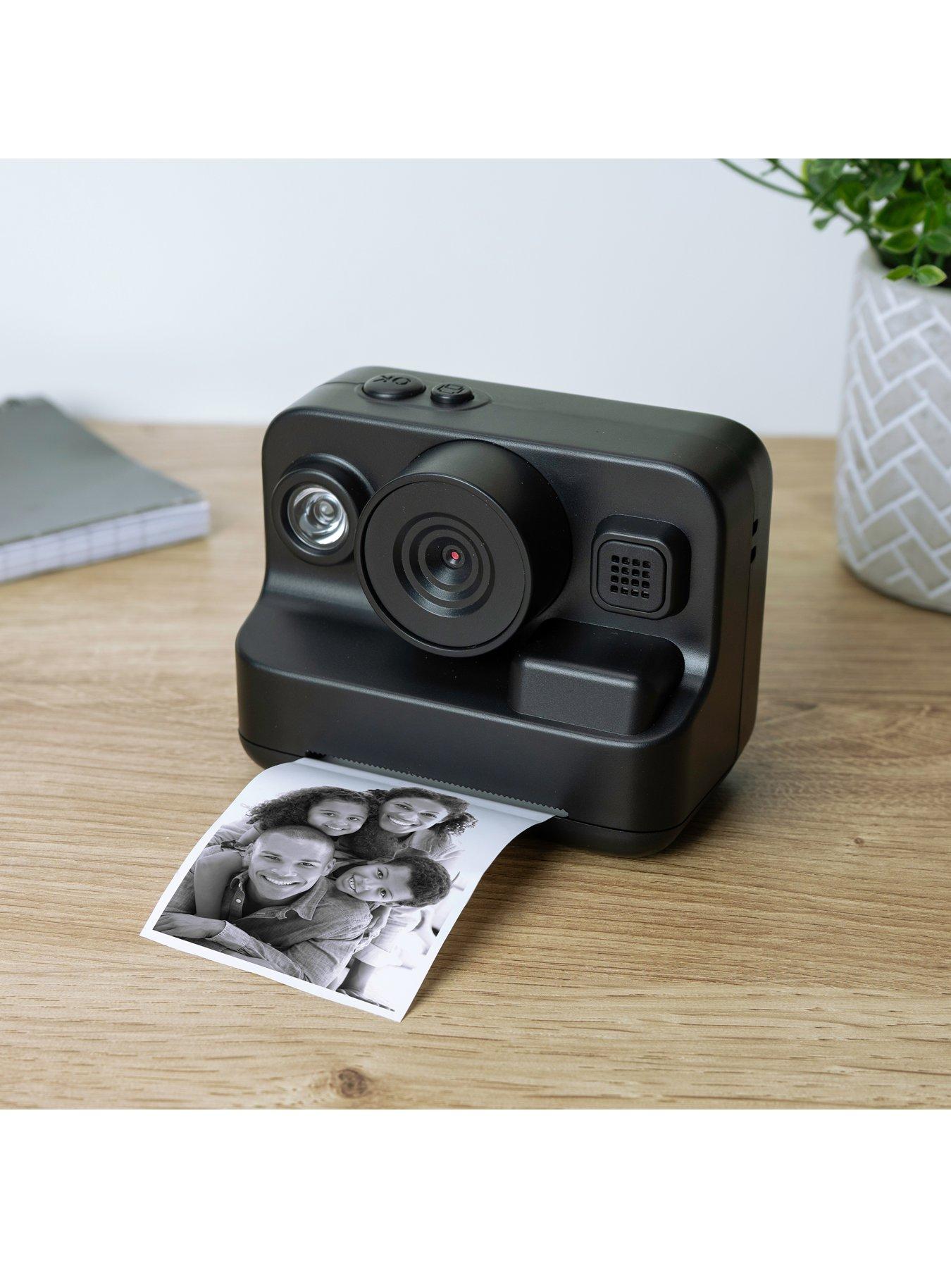  image of menkind-thermal-instant-camera-black