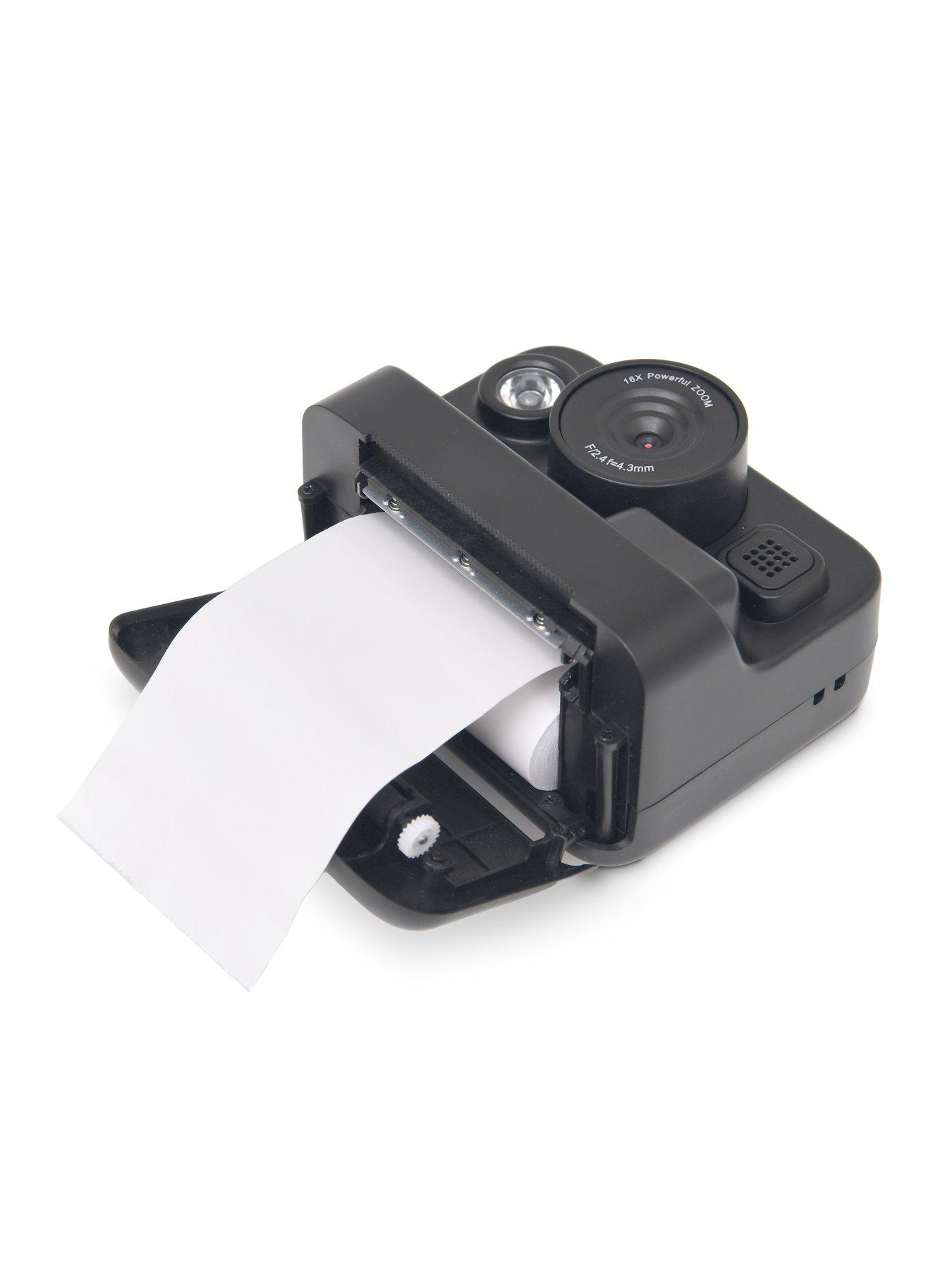  image of menkind-thermal-instant-camera-black