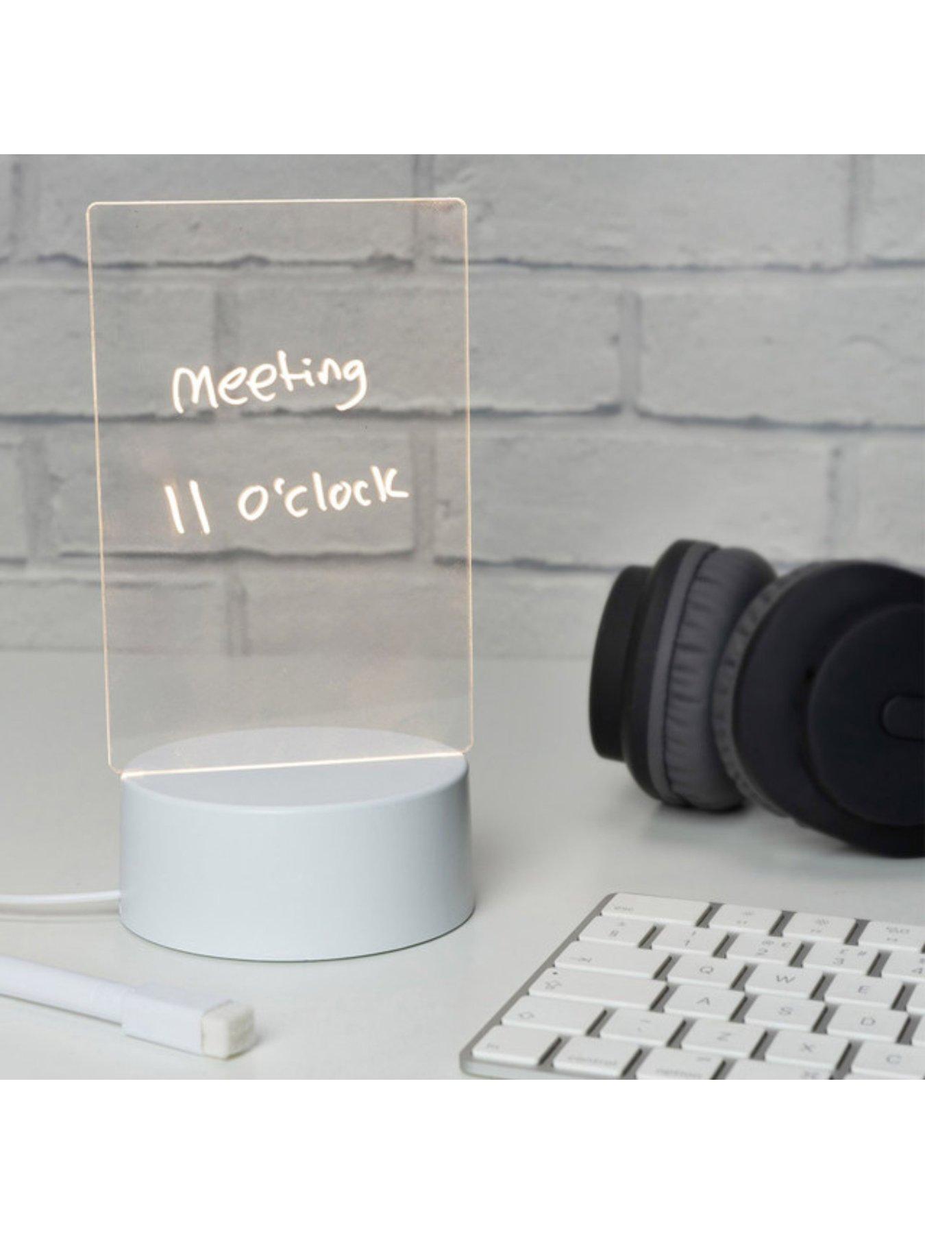  image of menkind-light-up-memo-board