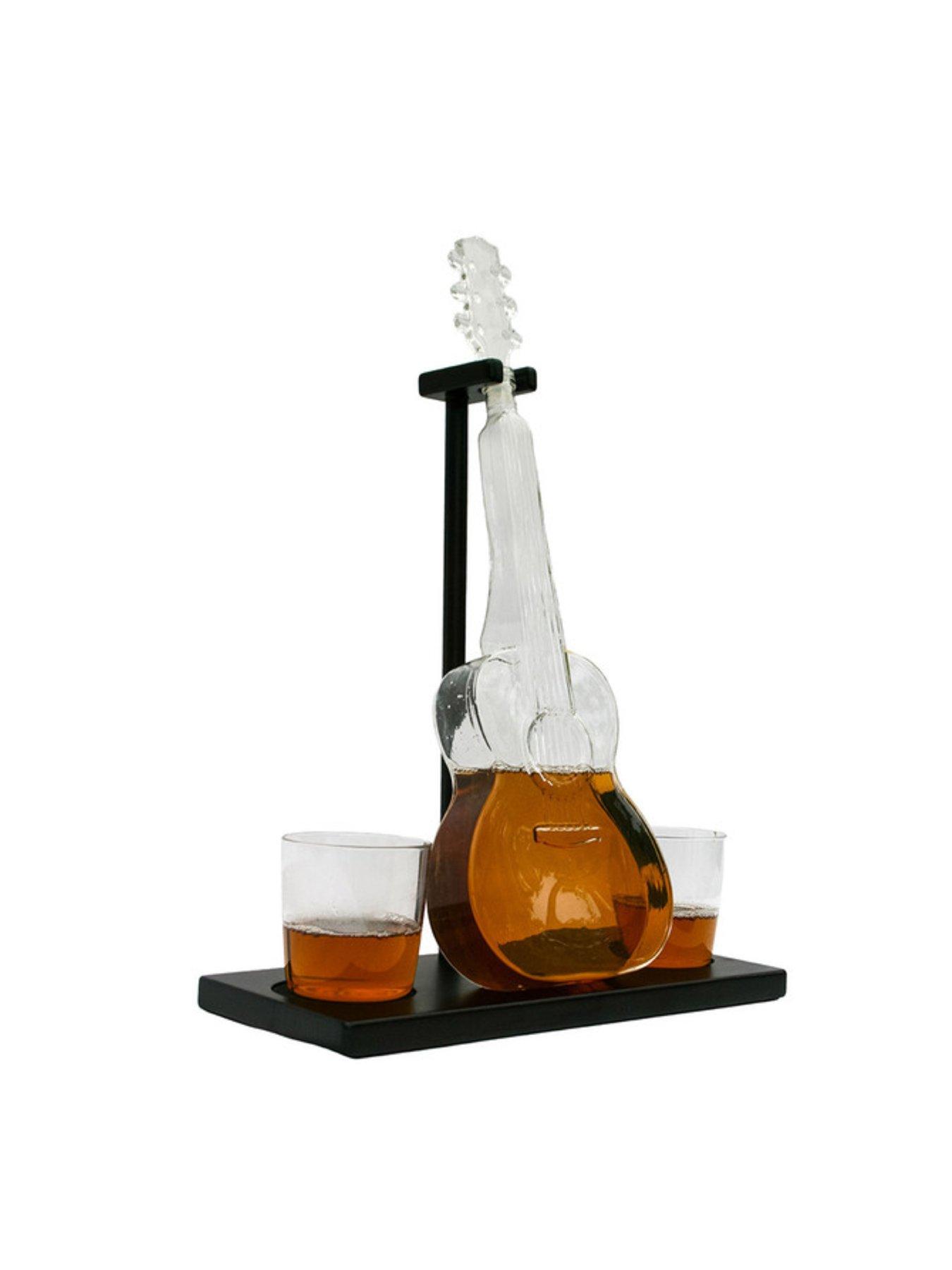 Image 2 of 3 of MenKind Guitar Decanter Set