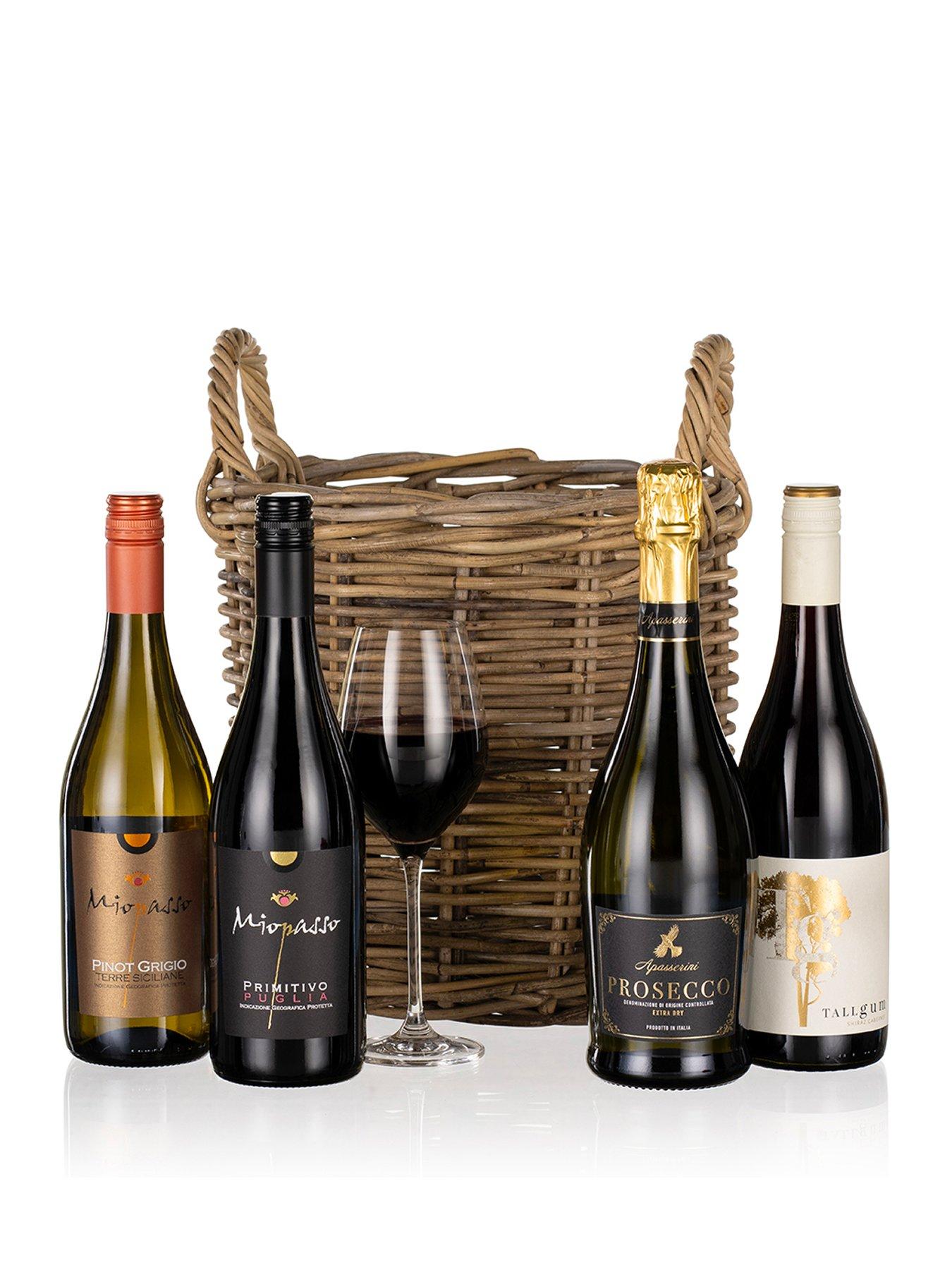 virginia-hayward-four-wines-in-wicker-hamper