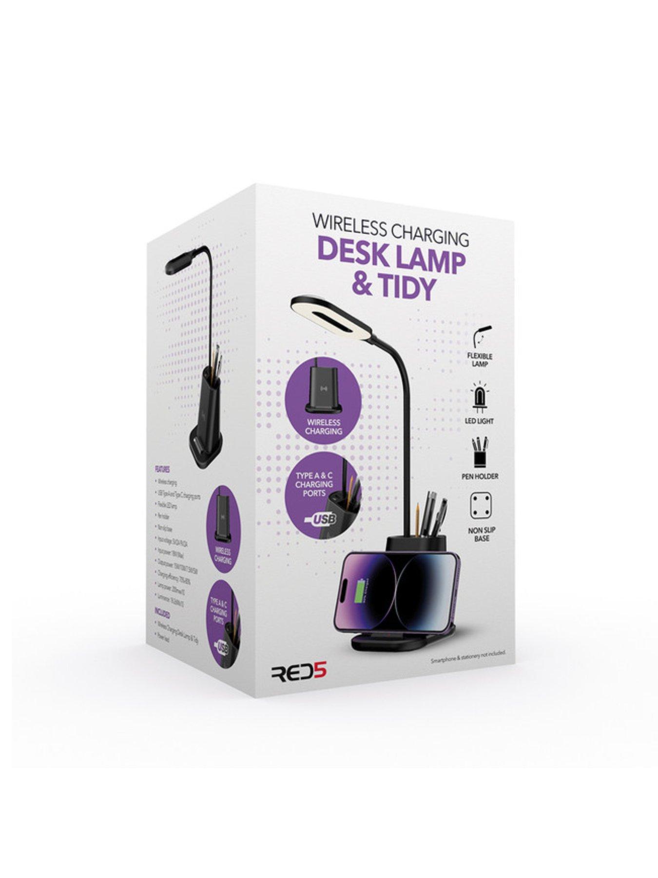 Image 3 of 3 of MenKind Wireless Charging Desk Lamp & Tidy