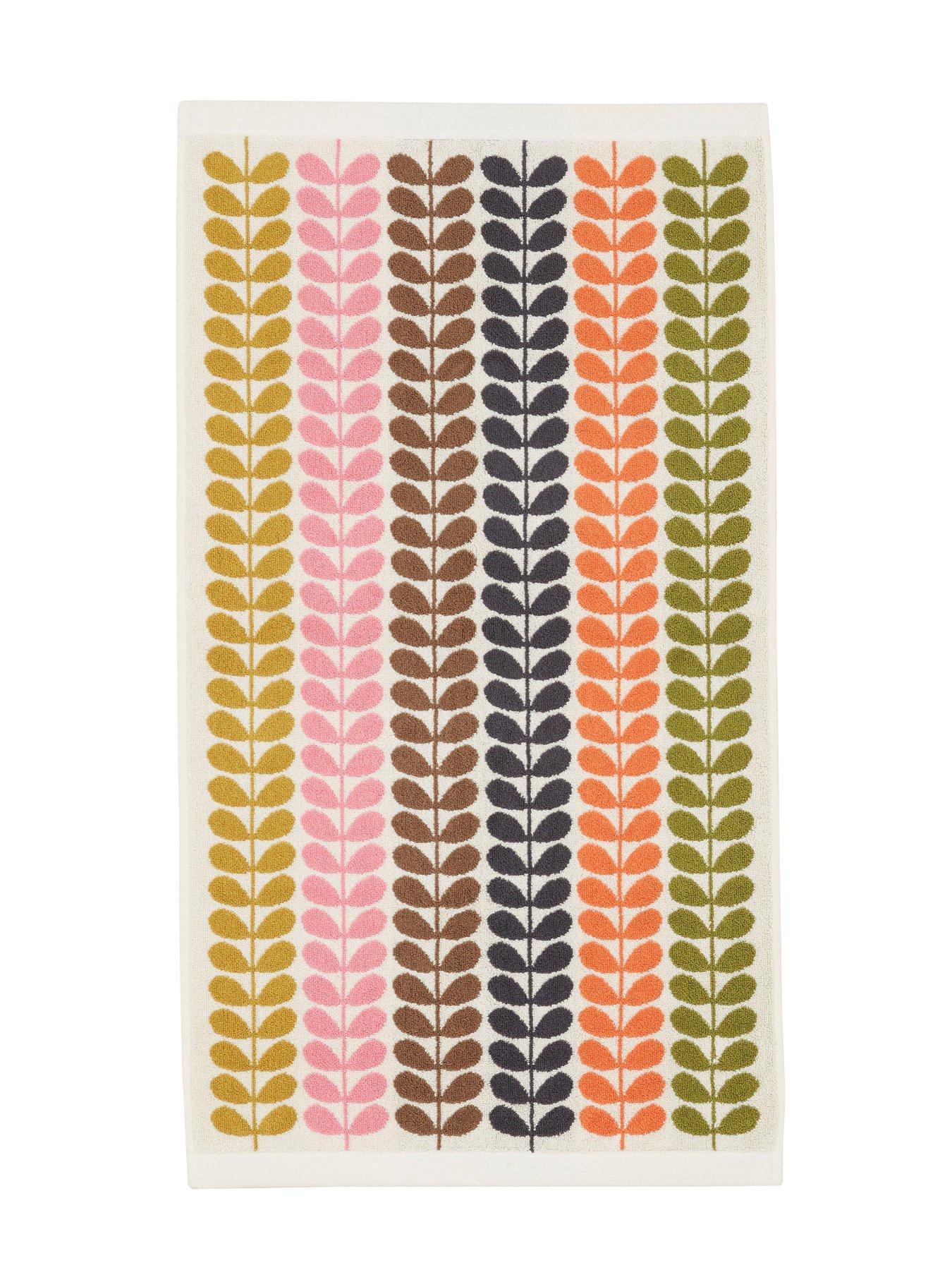 Image 3 of 7 of Orla Kiely Multi Stem 100% Cotton Auburn Towel Collection
