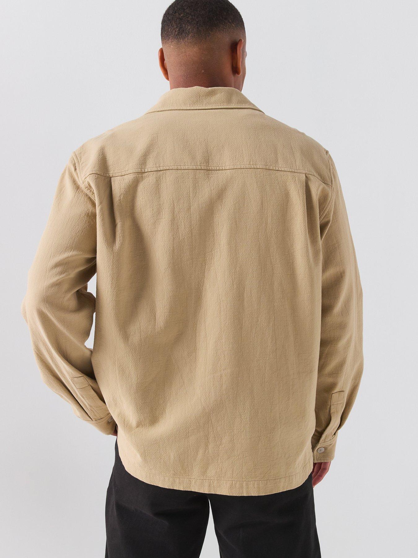 Image 2 of 6 of Double A by Wood Wood Clay Overshirt - Stone