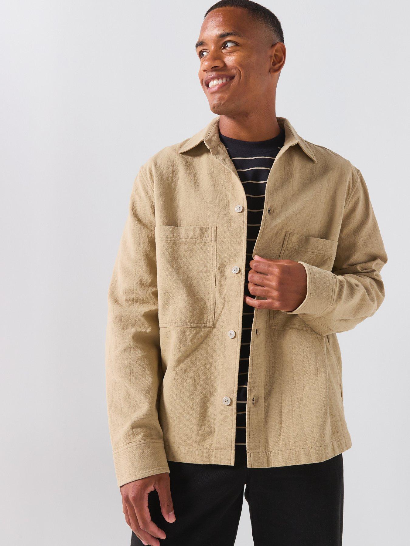 Image 5 of 6 of Double A by Wood Wood Clay Overshirt - Stone