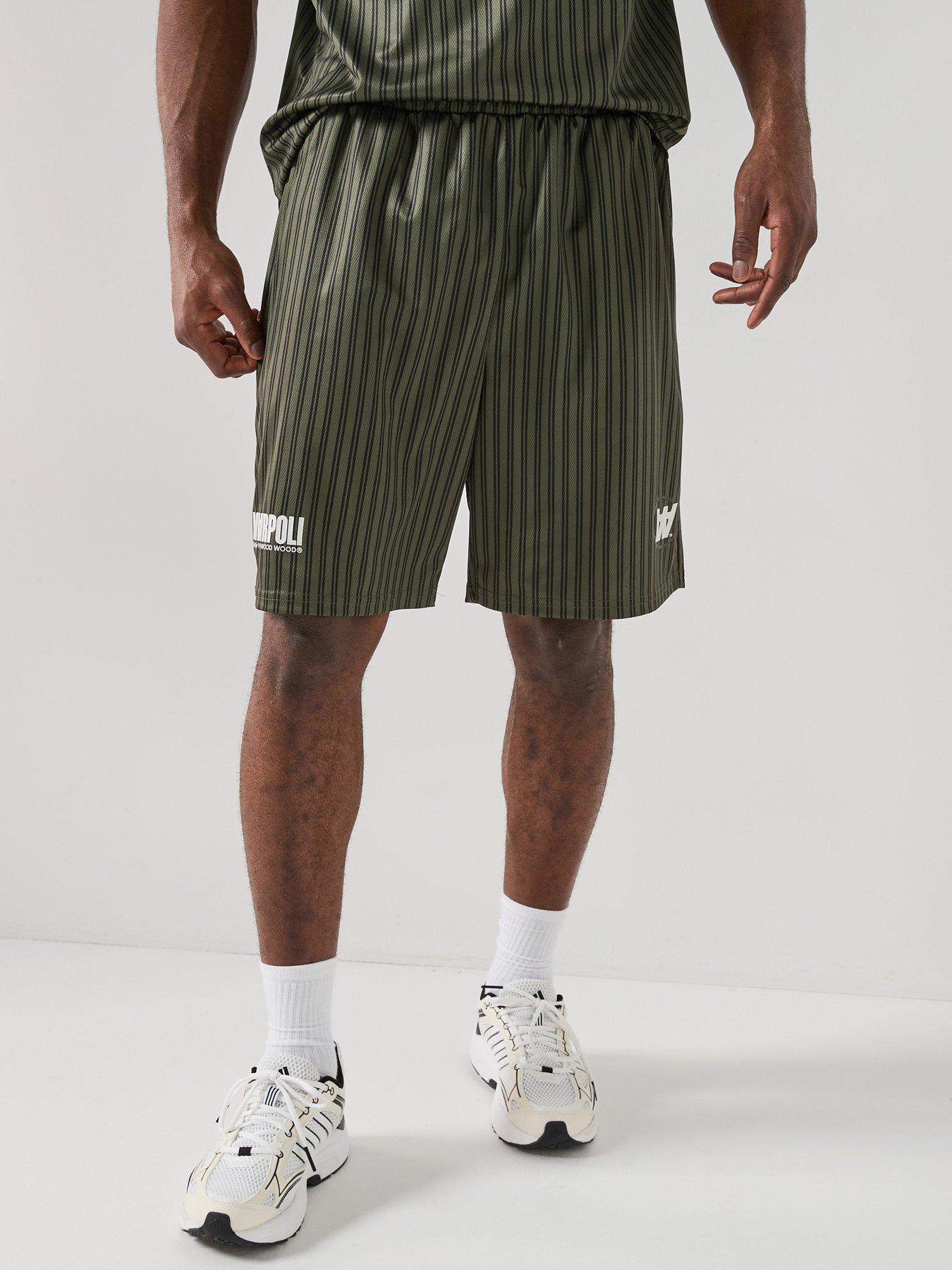 Image 1 of 6 of Double A by Wood Wood Shorts - Dark Khaki