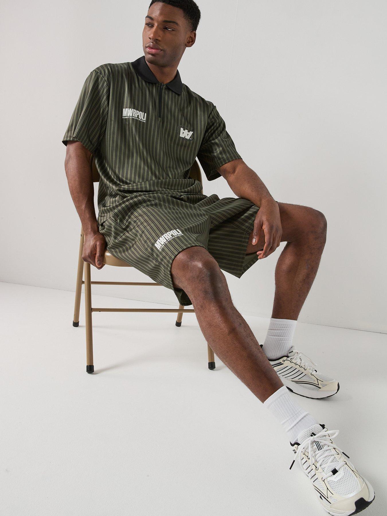 Image 6 of 6 of Double A by Wood Wood Shorts - Dark Khaki