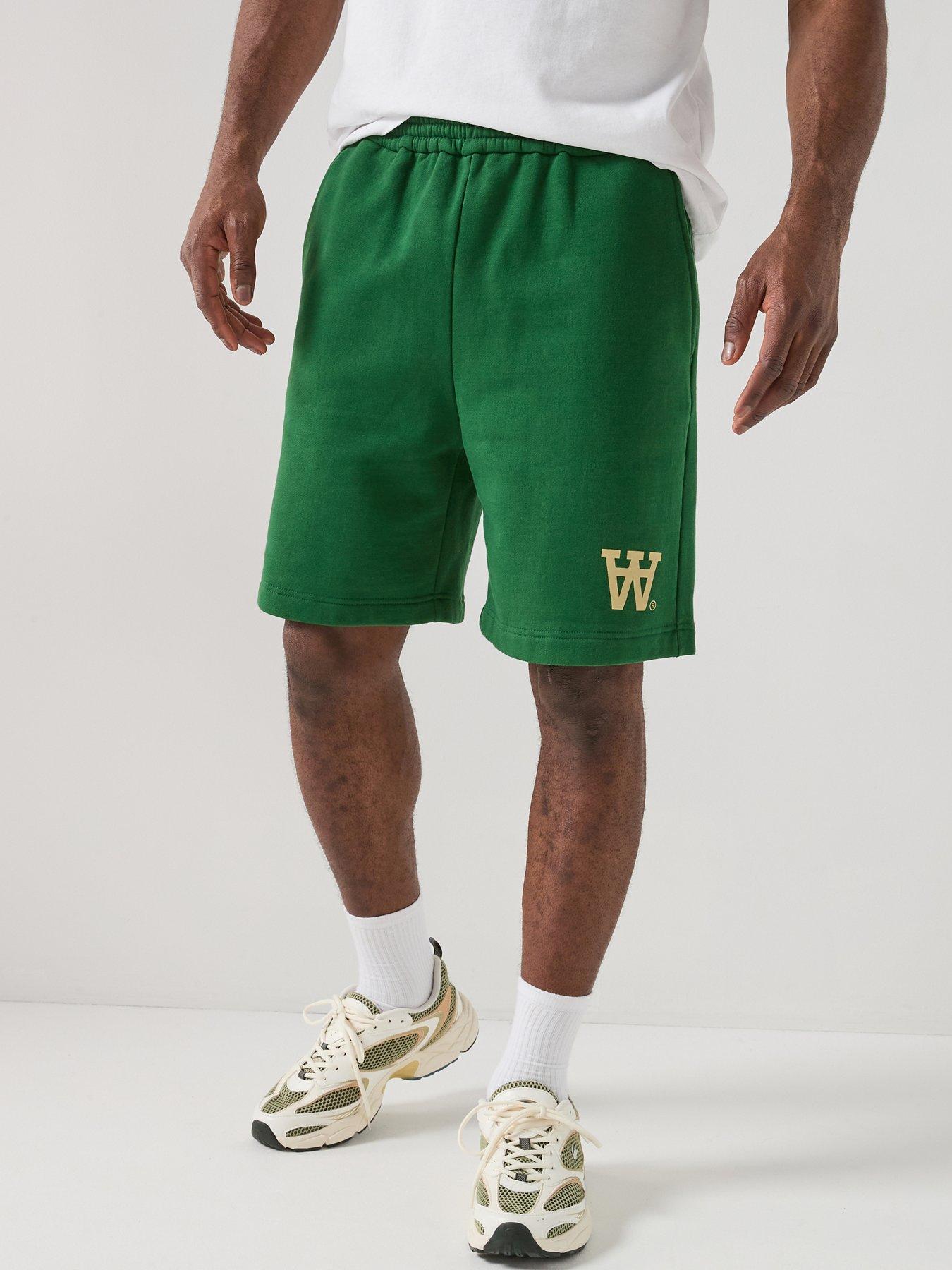 Double A by Wood Wood Luis Jersey Shorts - Green