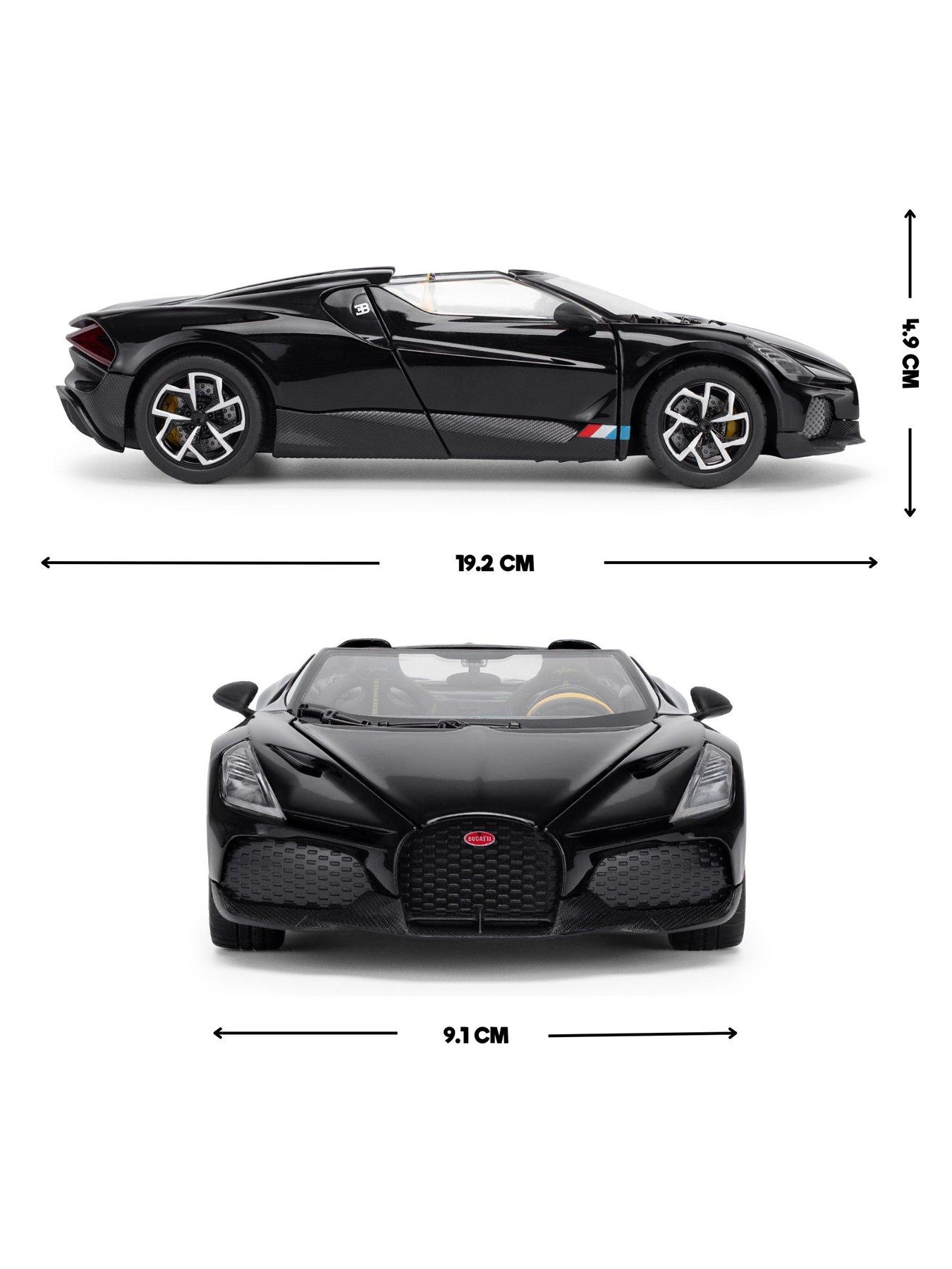  image of die-cast-124-scale-bugatti-mistral-black