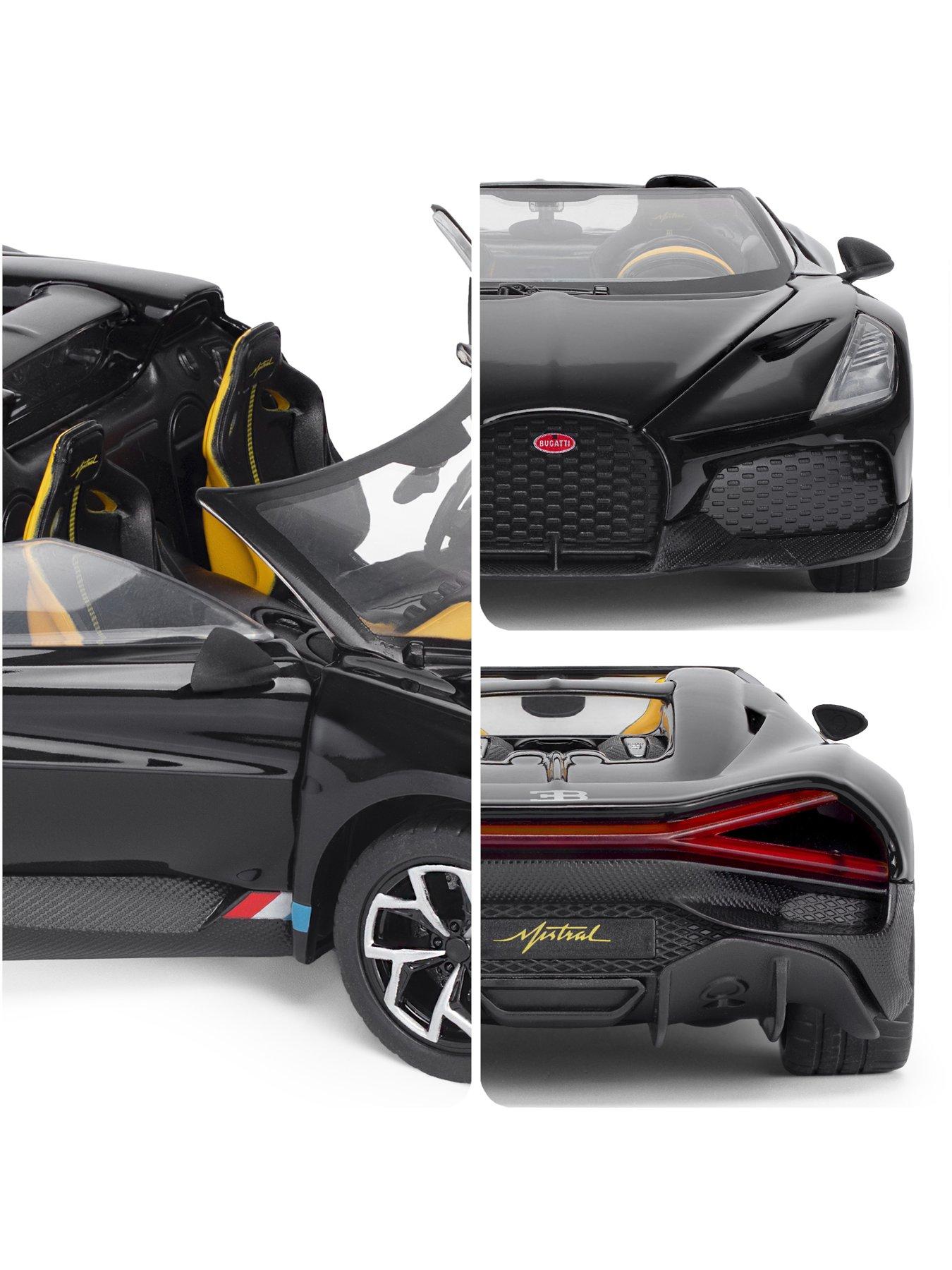  image of die-cast-124-scale-bugatti-mistral-black