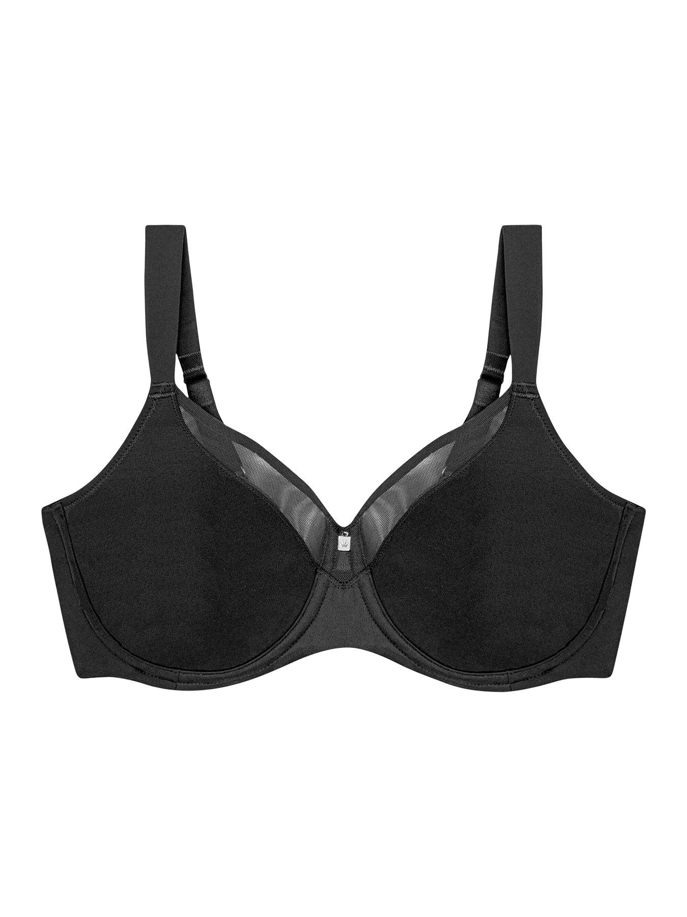  image of triumph-triumph-true-shape-sensation-minimiser-bra-black