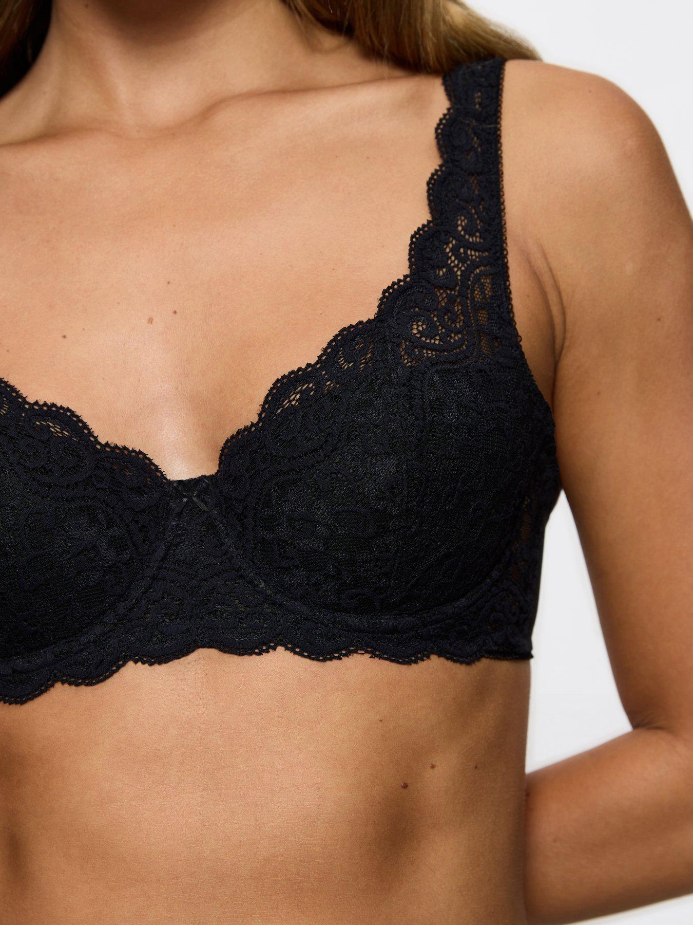 Image 5 of 6 of Triumph Amourette Wired Half Padded Bra - Black