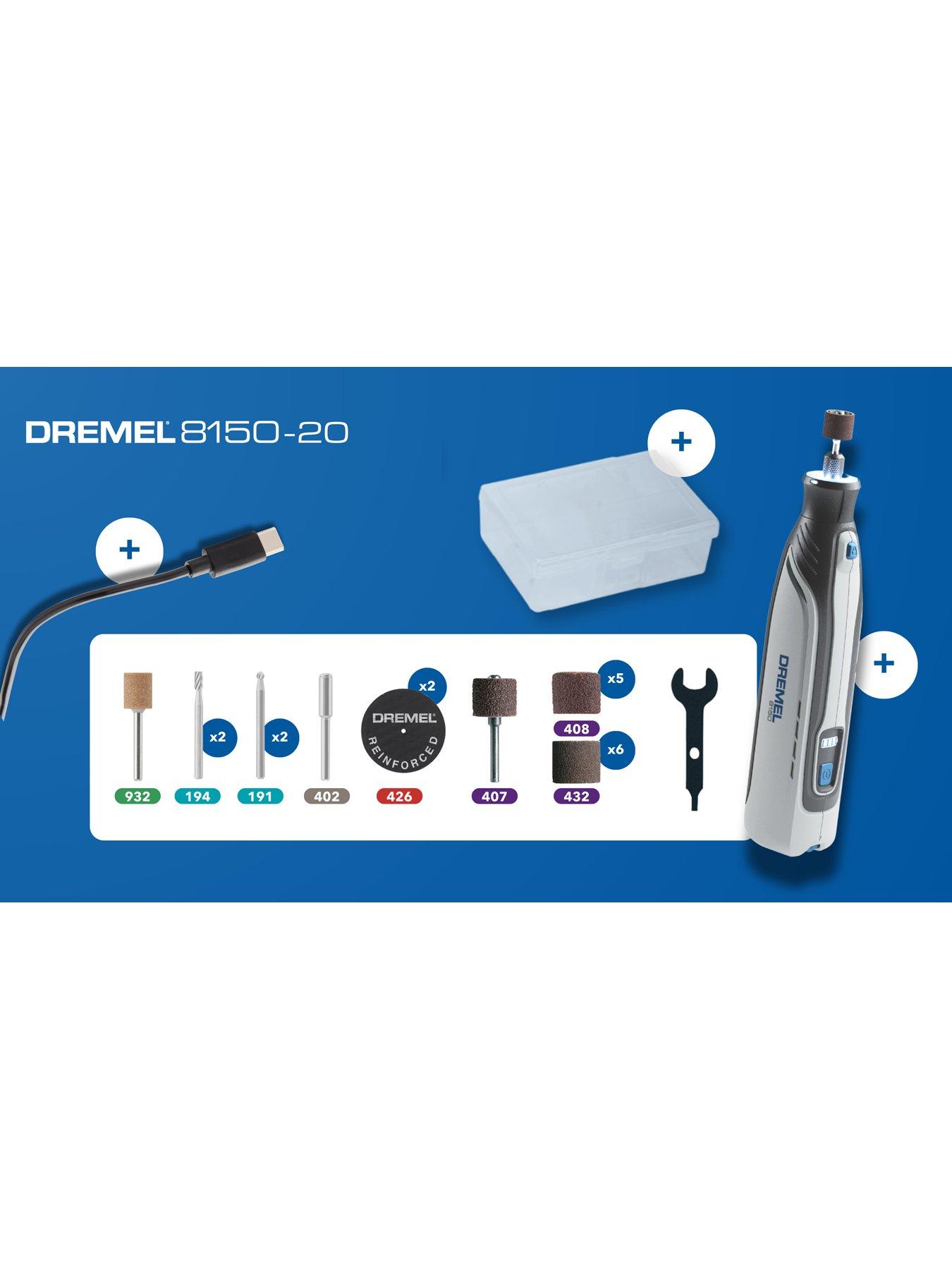 Image 2 of 7 of Dremel 8150-20 7.2v Lithium-Ion Brushless Multi-Tool Kit