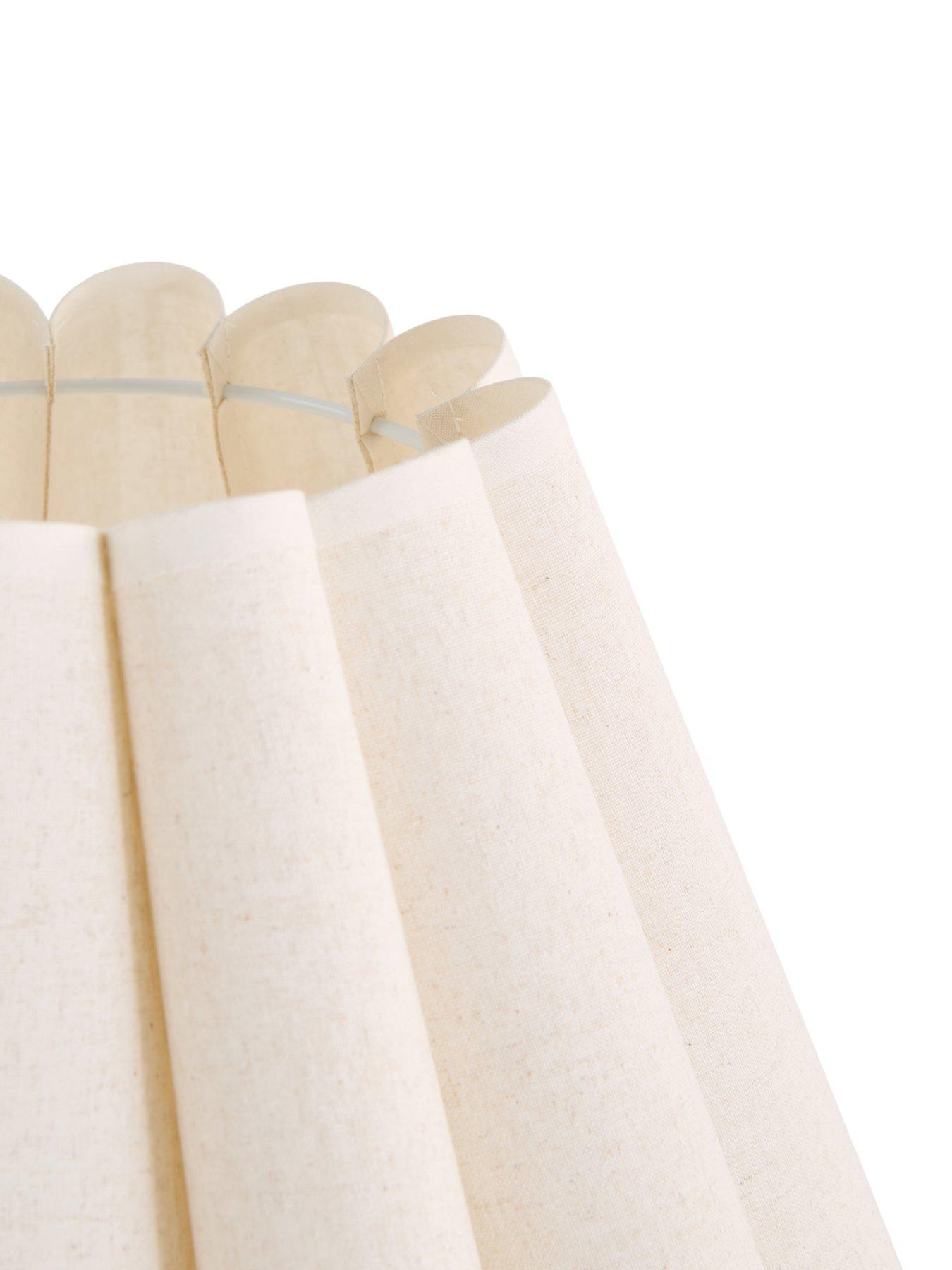 Image 5 of 8 of The Very Collection Scalloped Shade Floor Lamp