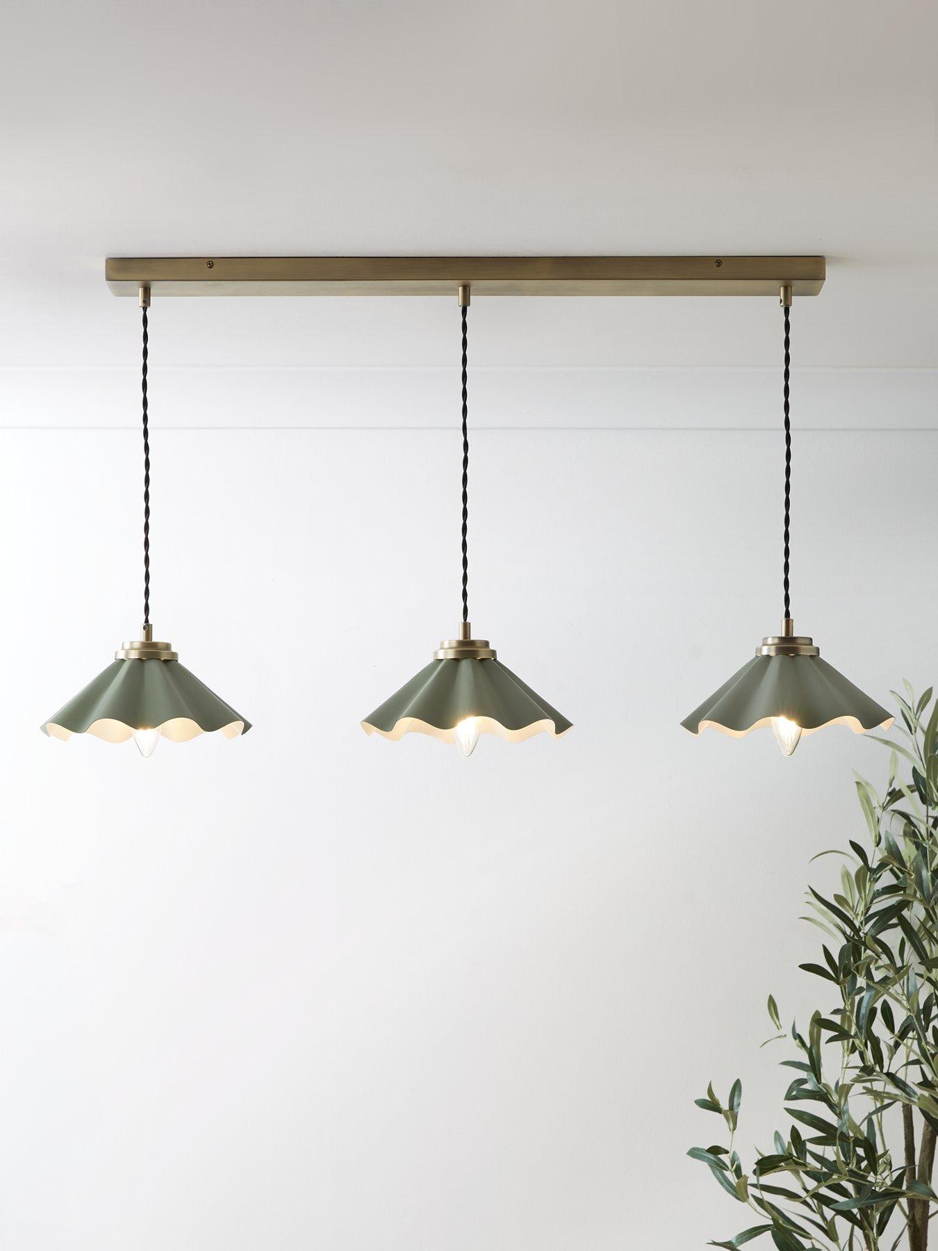The Very Collection Fluted 3 Light Bar