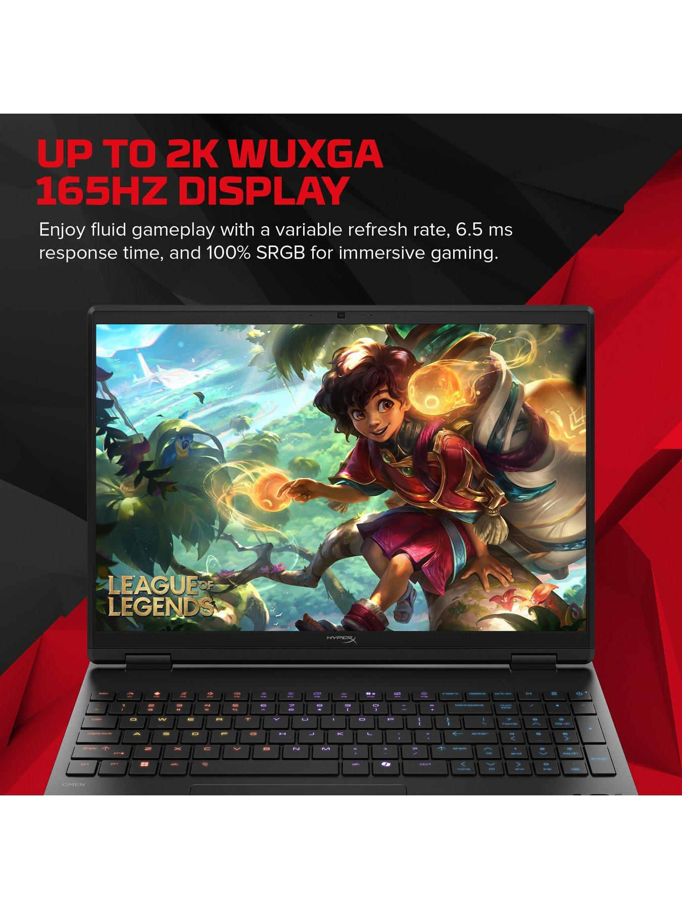 Image 4 of 8 of HYPERX OMEN 15-ga0001na 15.3in WQXGA Gaming Laptop - NVIDIA RTX 5050 - 16GB RAM, 1TB SSD - Intel Core i5-14450HX - 165Hz