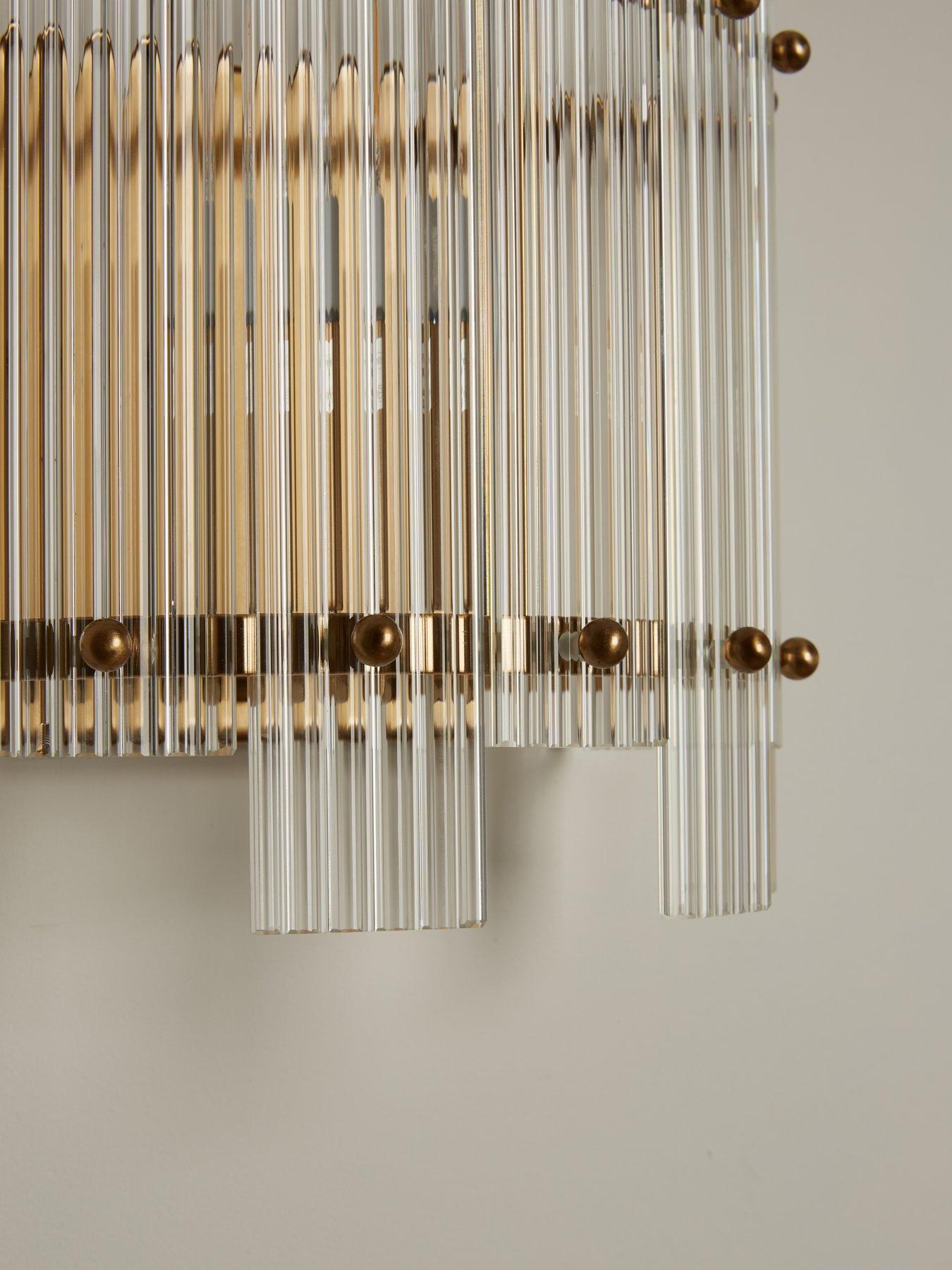 Image 3 of 3 of The Very Collection Glass Rod Wall Light