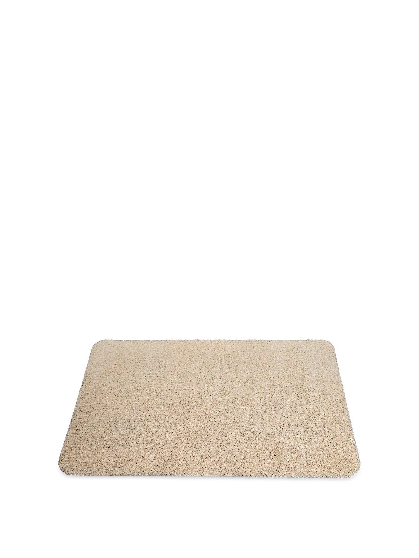 Image 2 of 4 of JML XL Beige Hydro Wonder Non-Slip Shower Mat