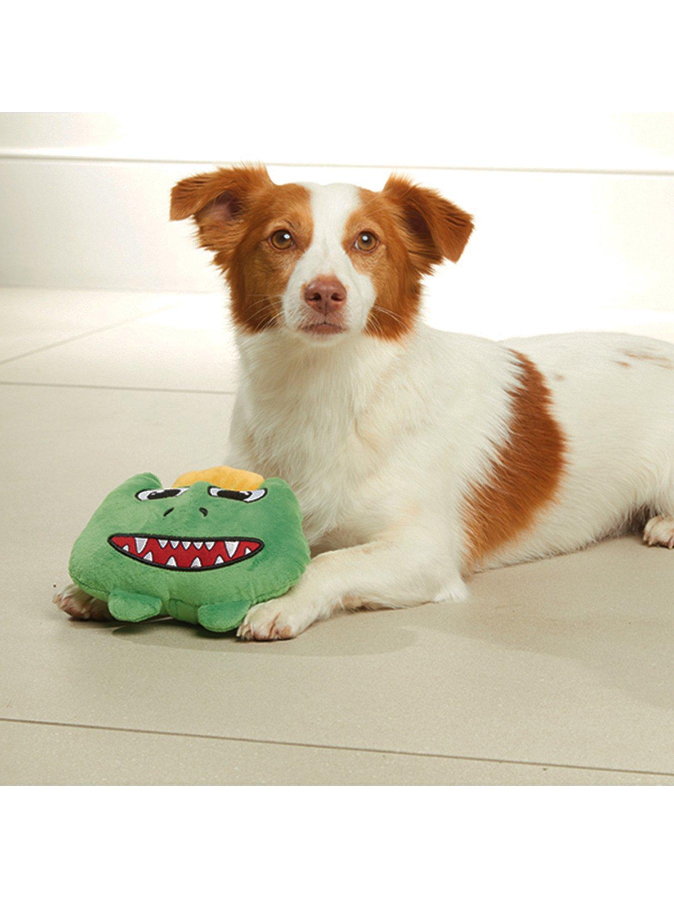 JML Dino Chuckle Chums Dog Toy