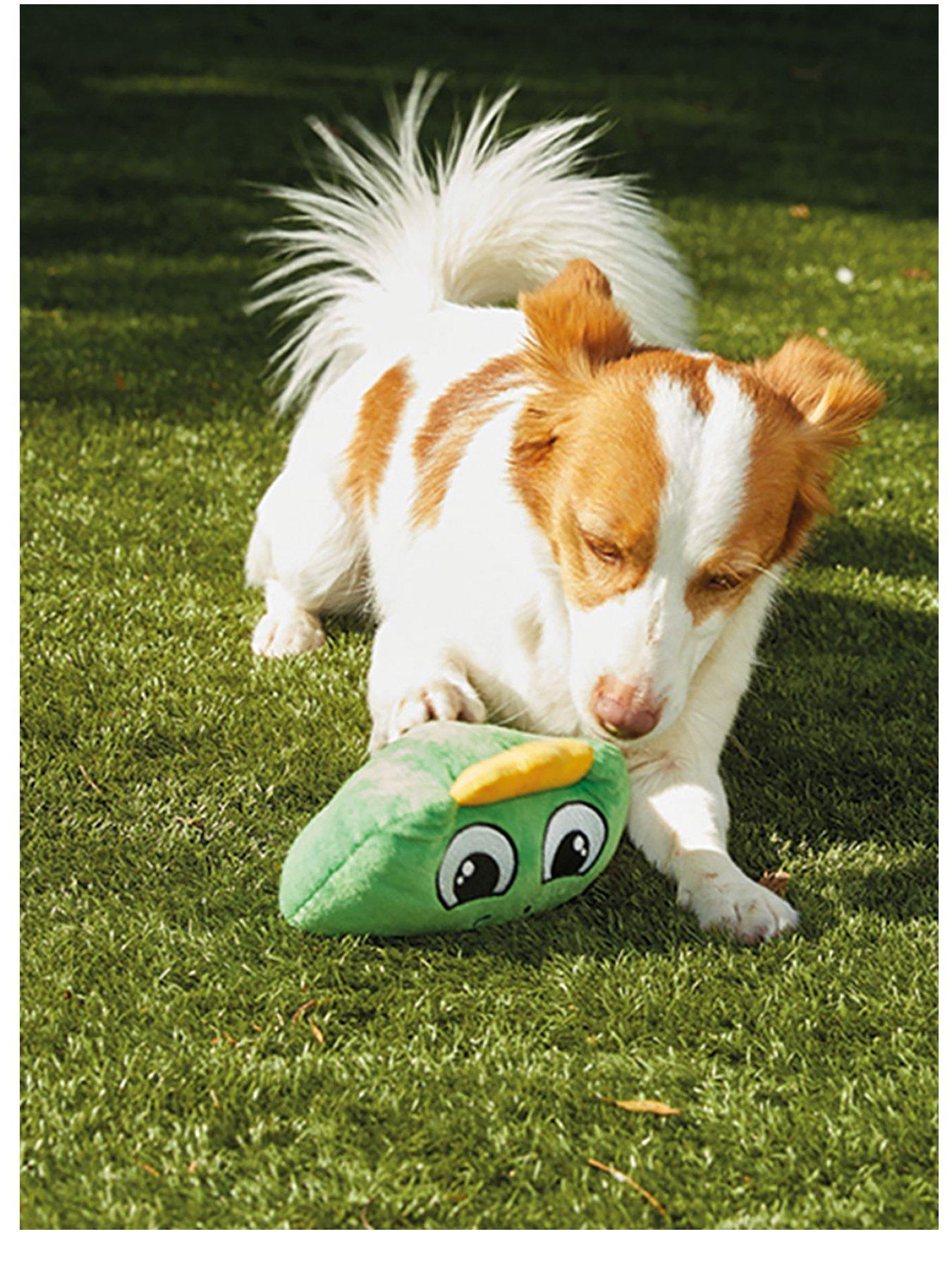 image of jml-chuckle-chums-vibrating-dog-toy-dino