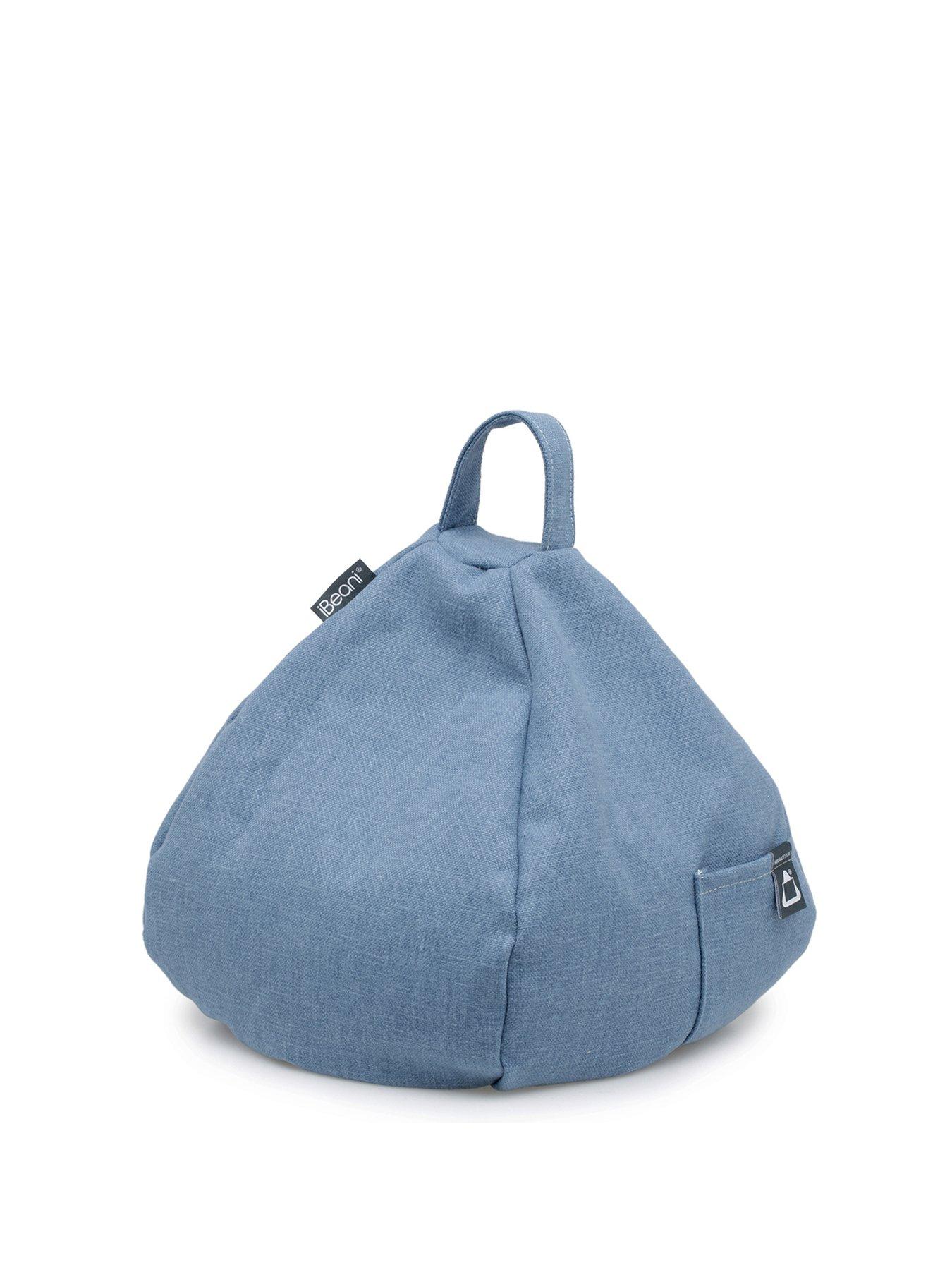 Image 1 of 3 of JML Ibeani Blue Denim Beanbag Tablet Stand