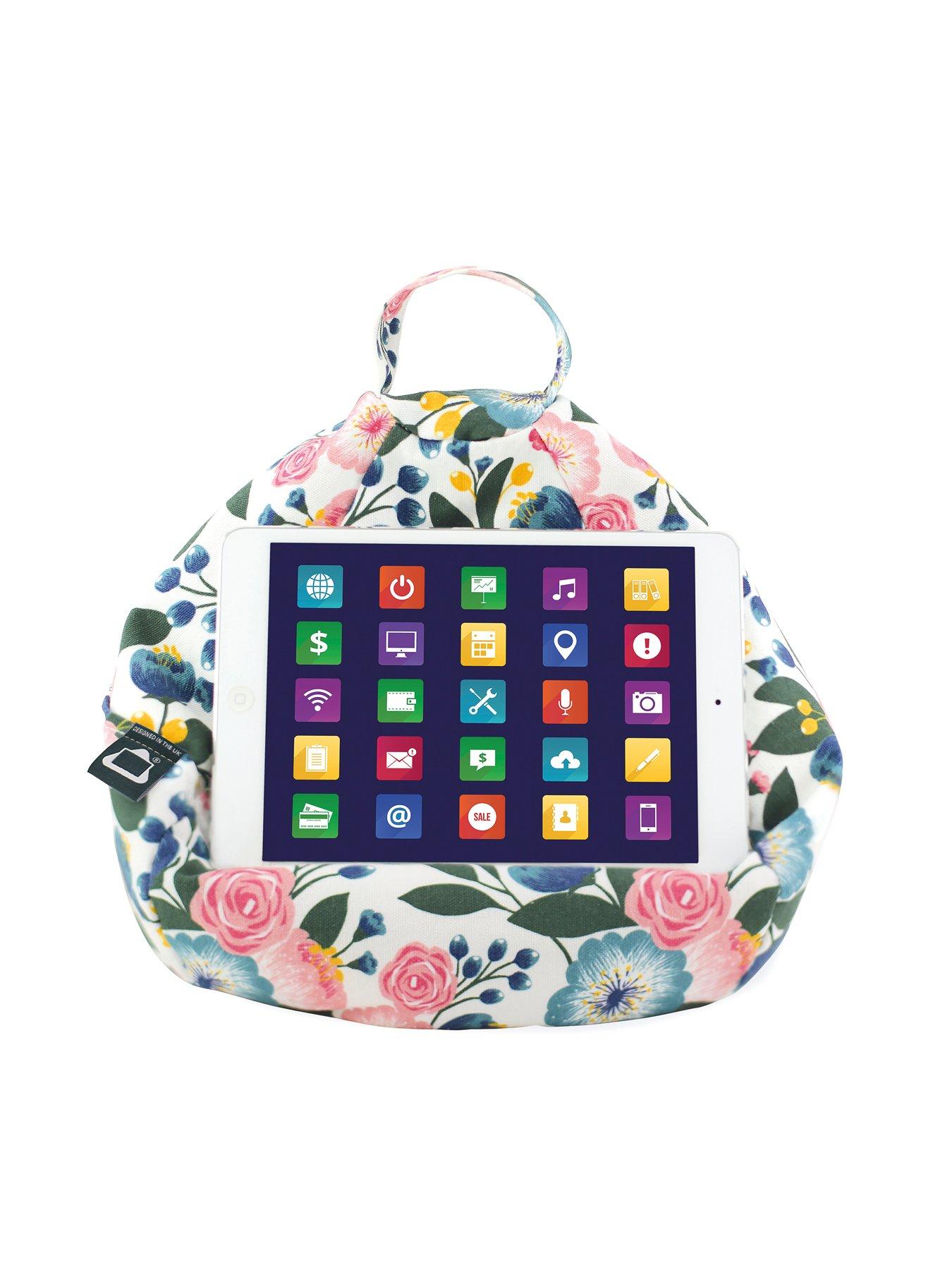  image of jml-ibeani-floral-beanbag-tablet-stand